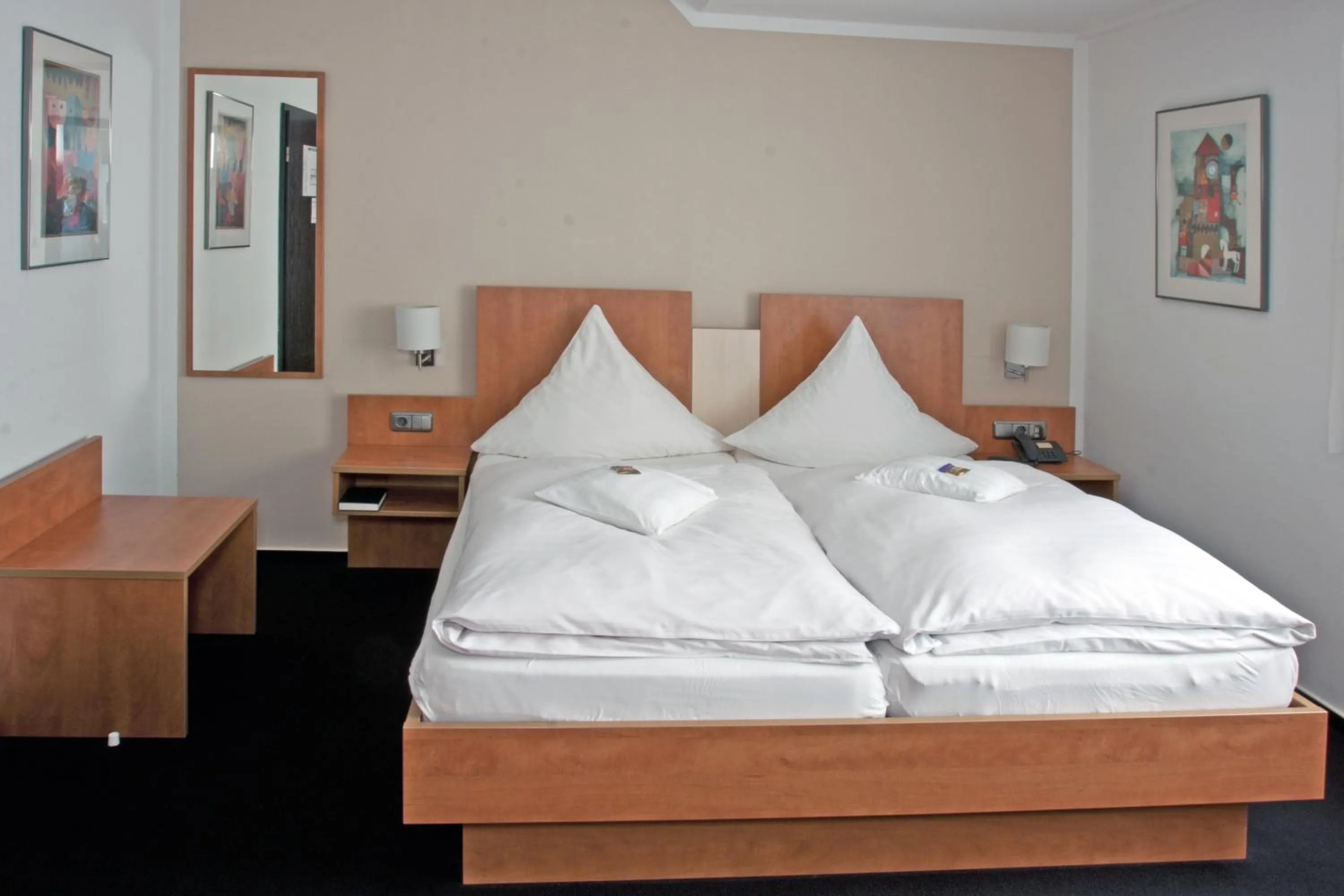 Photo of the whole room, Bed in Hotel Restaurant Vogt