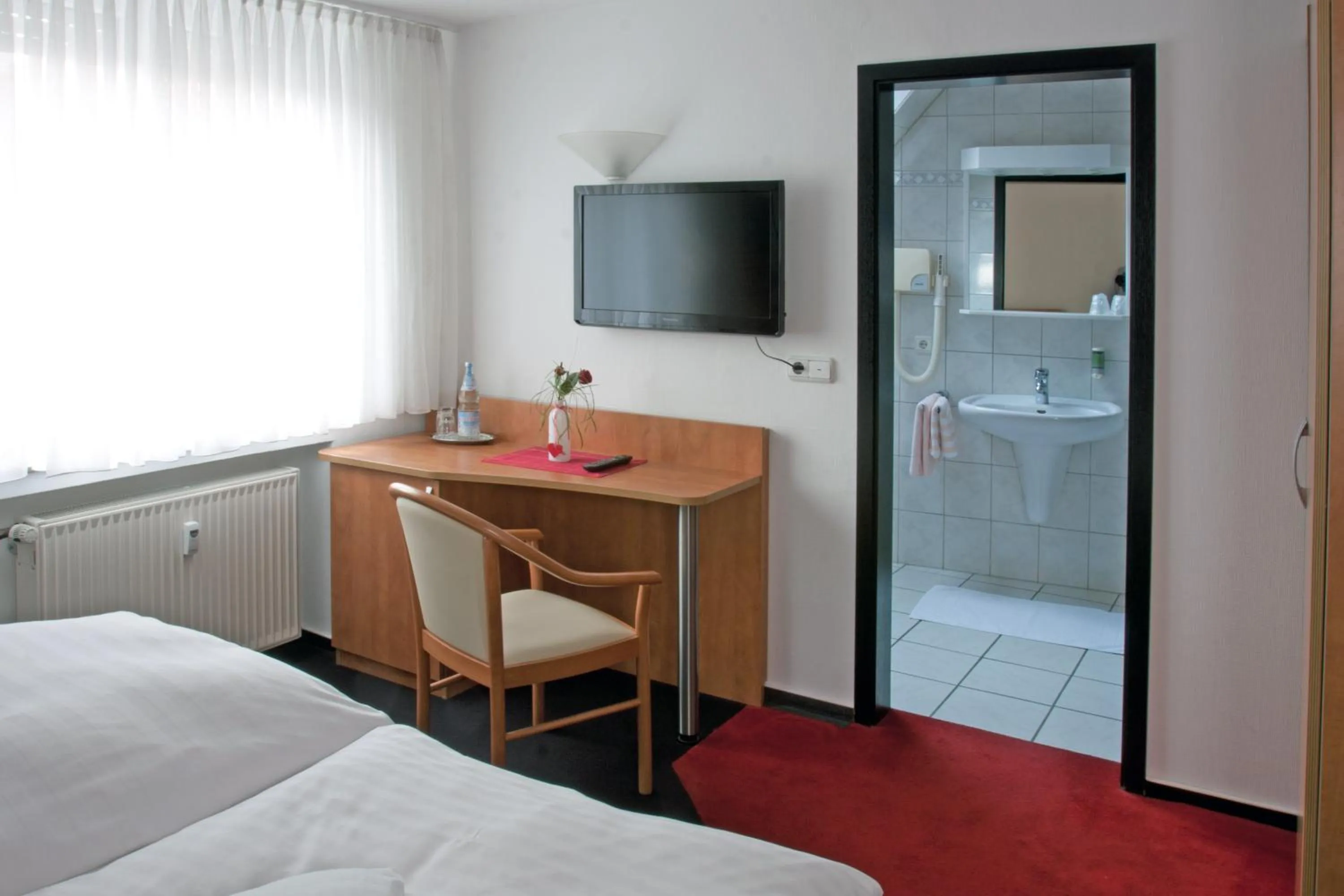 Photo of the whole room, Bed in Hotel Restaurant Vogt