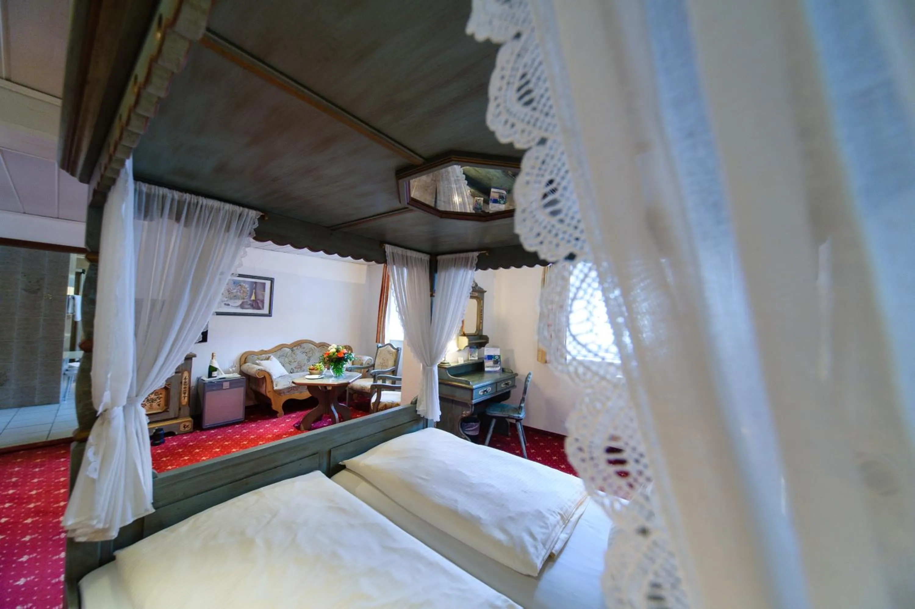 Decorative detail, Bed in Akzent Hotel Goldner Stern