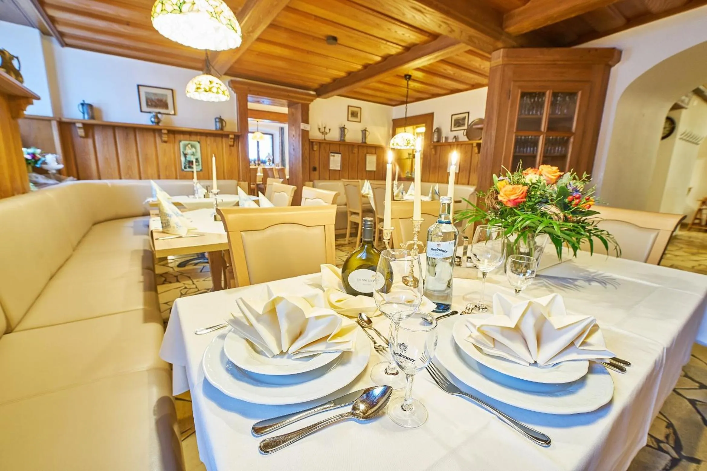 Restaurant/places to eat in Akzent Hotel Goldner Stern