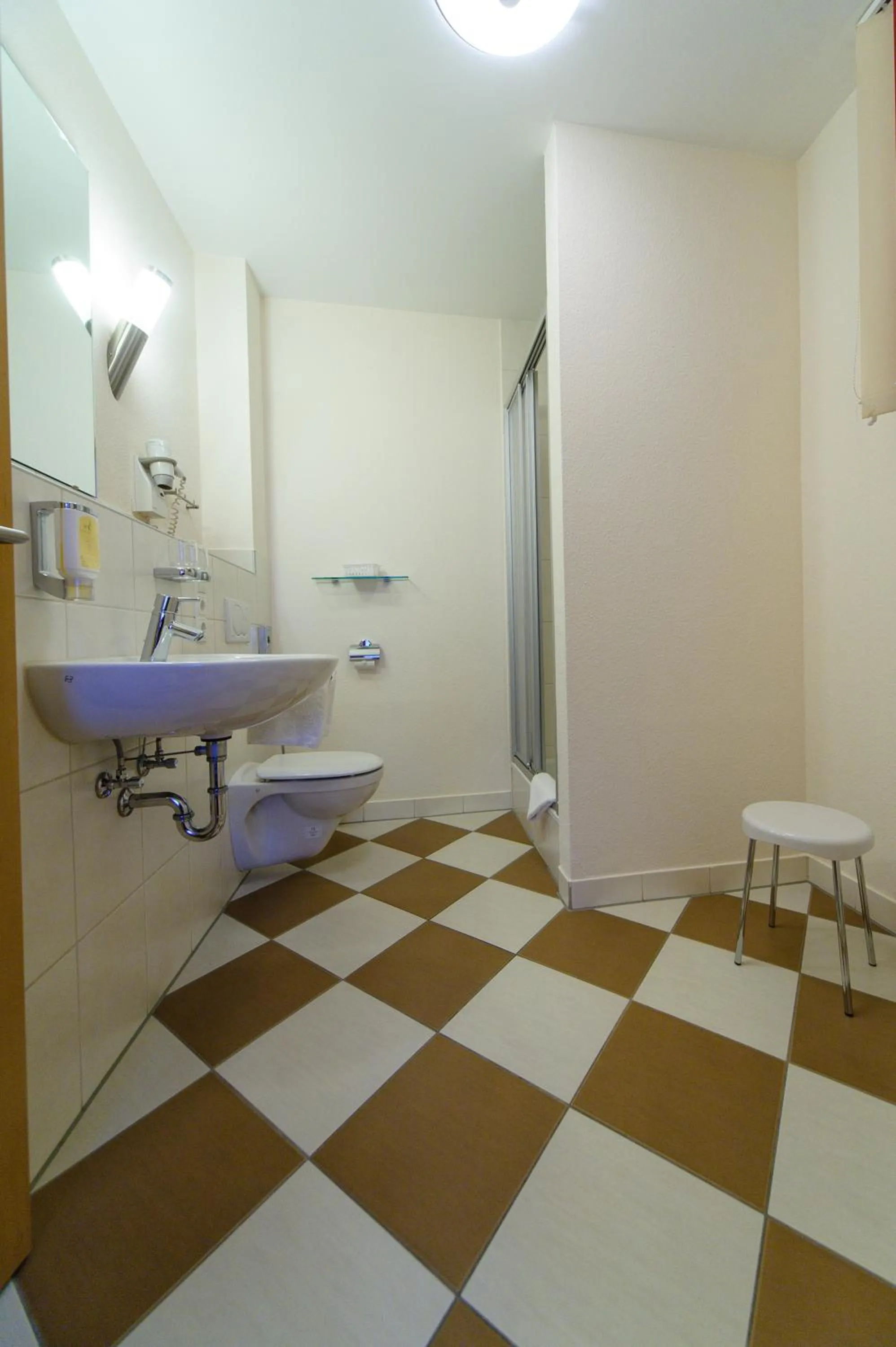 Bathroom in Akzent Hotel Goldner Stern