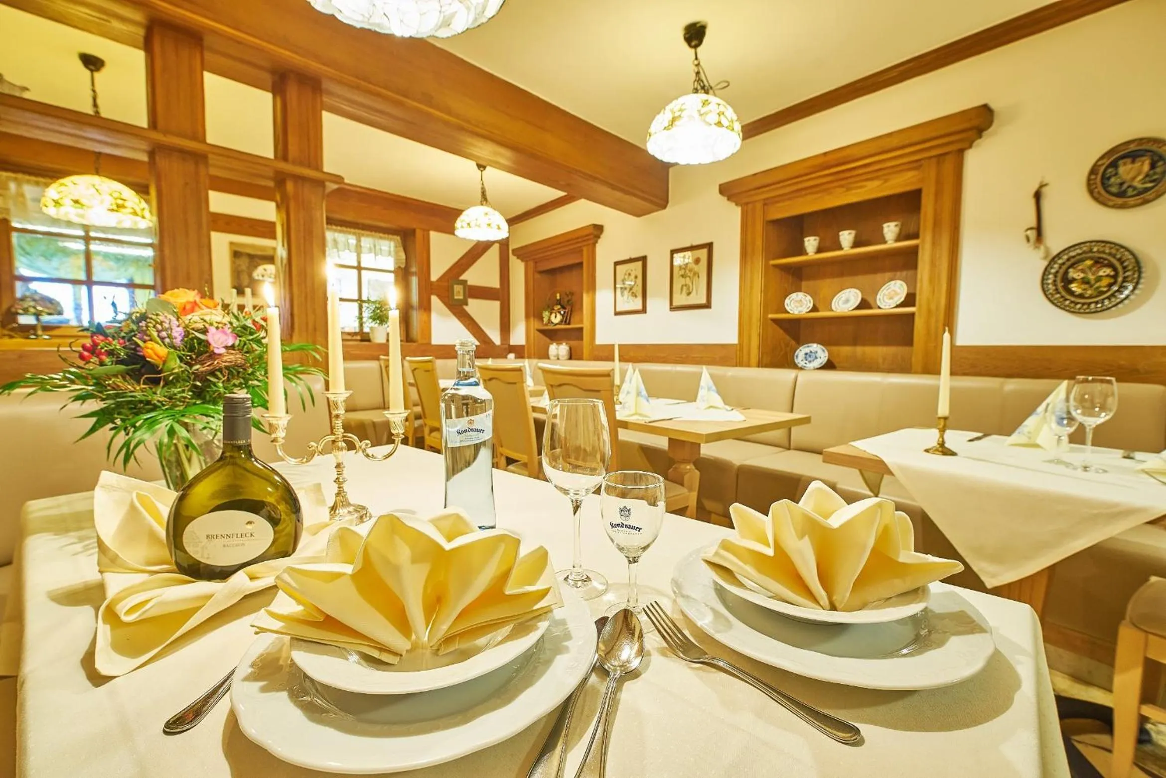 Restaurant/places to eat in Akzent Hotel Goldner Stern