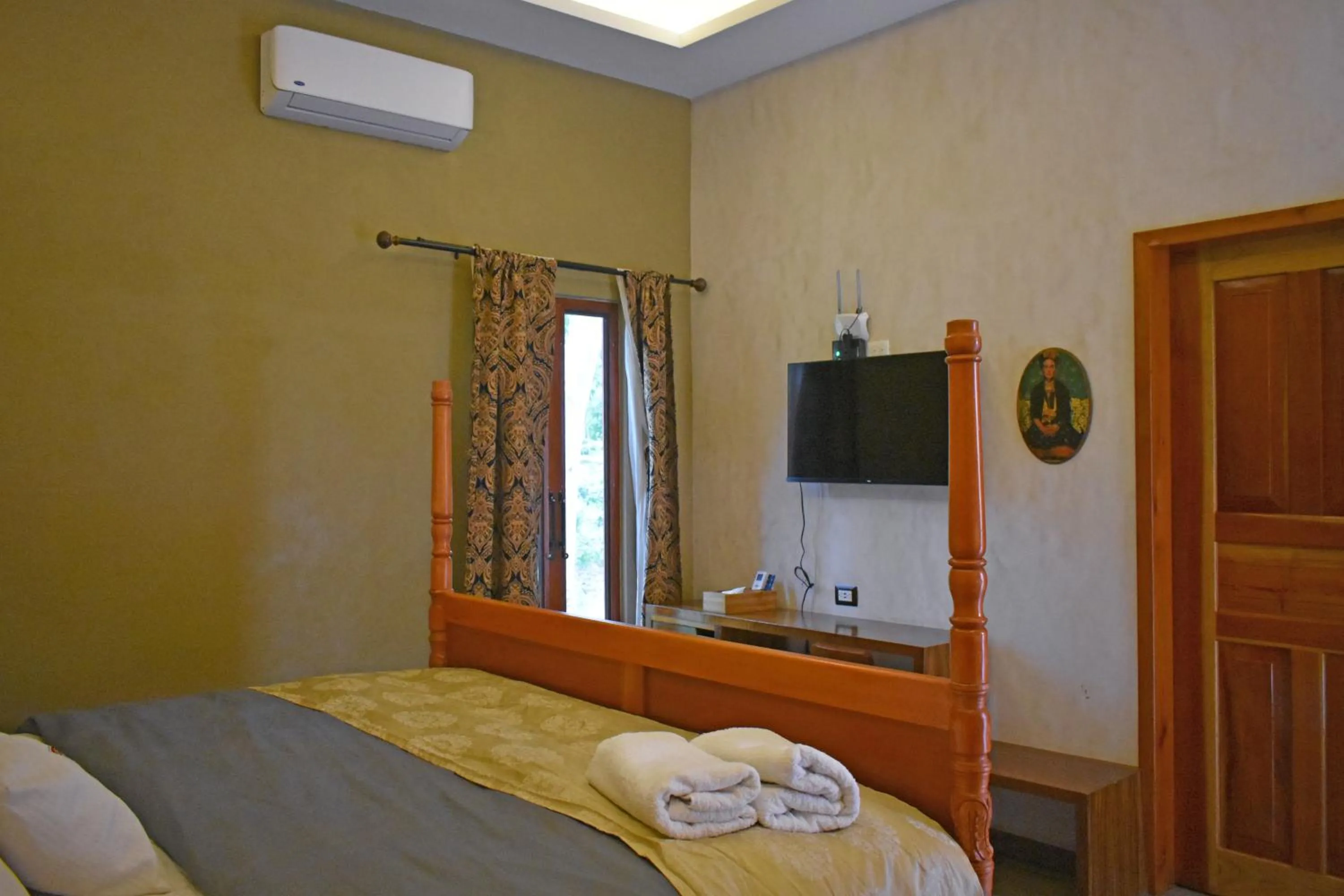 Bed in VILLA UNAHANA