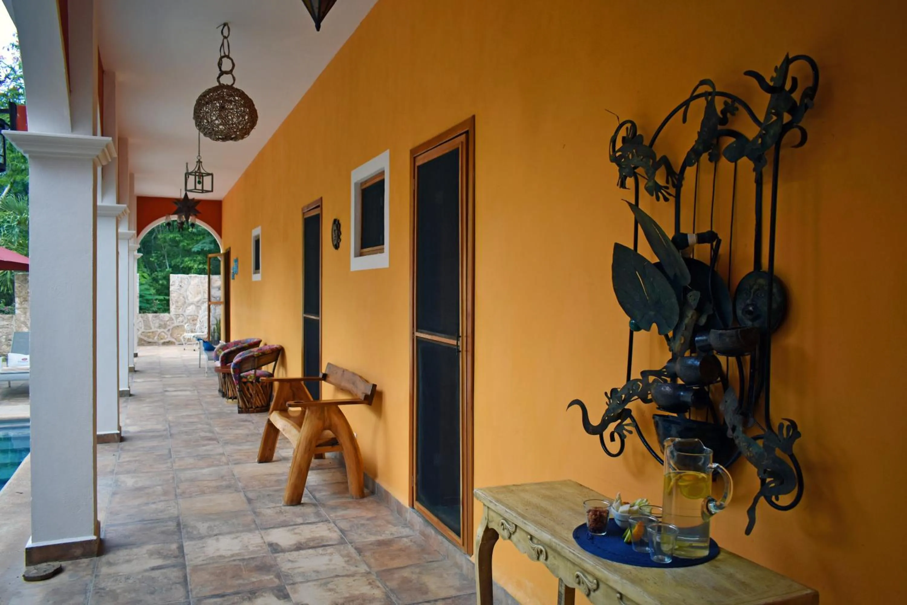 Patio in VILLA UNAHANA