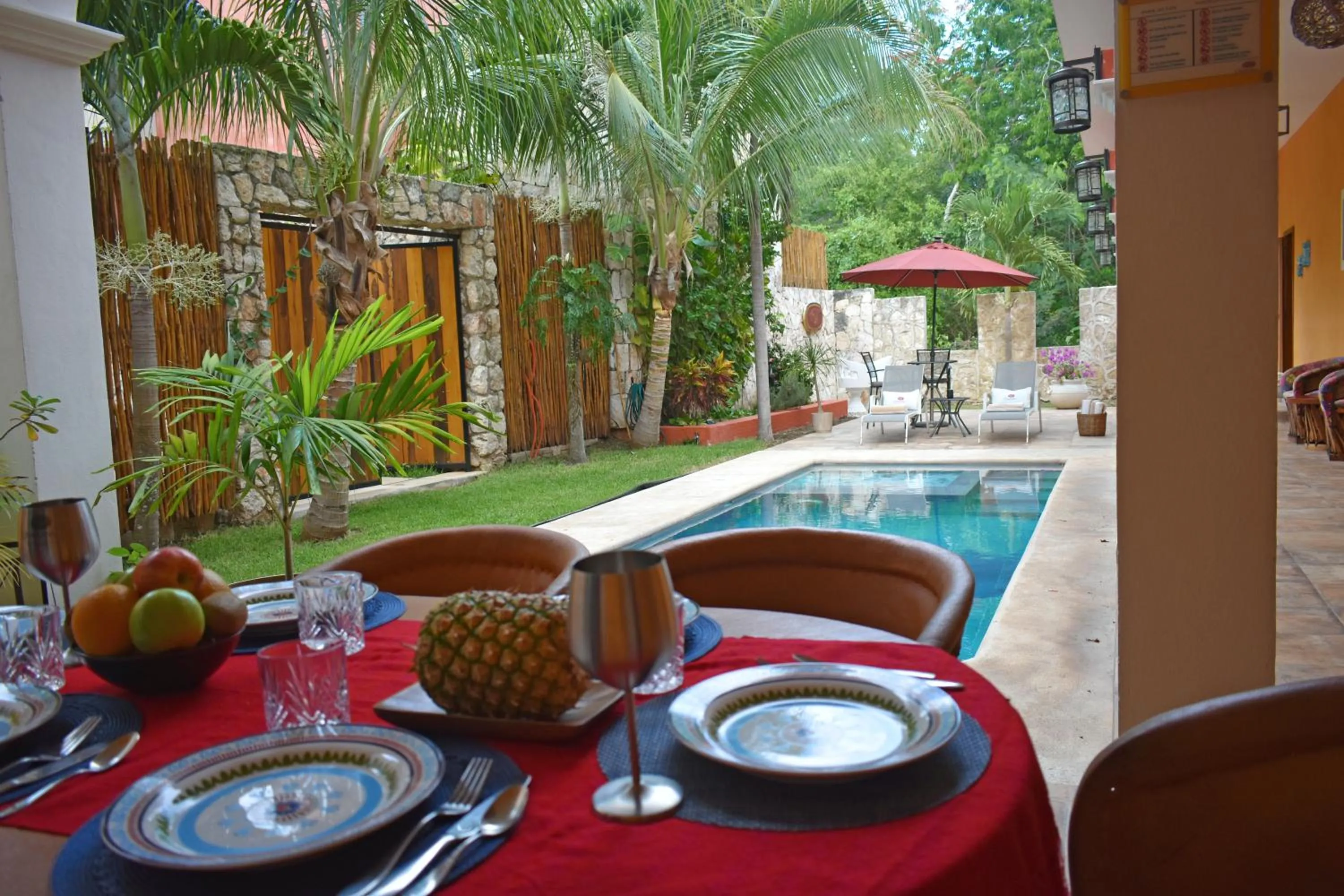 Patio in VILLA UNAHANA