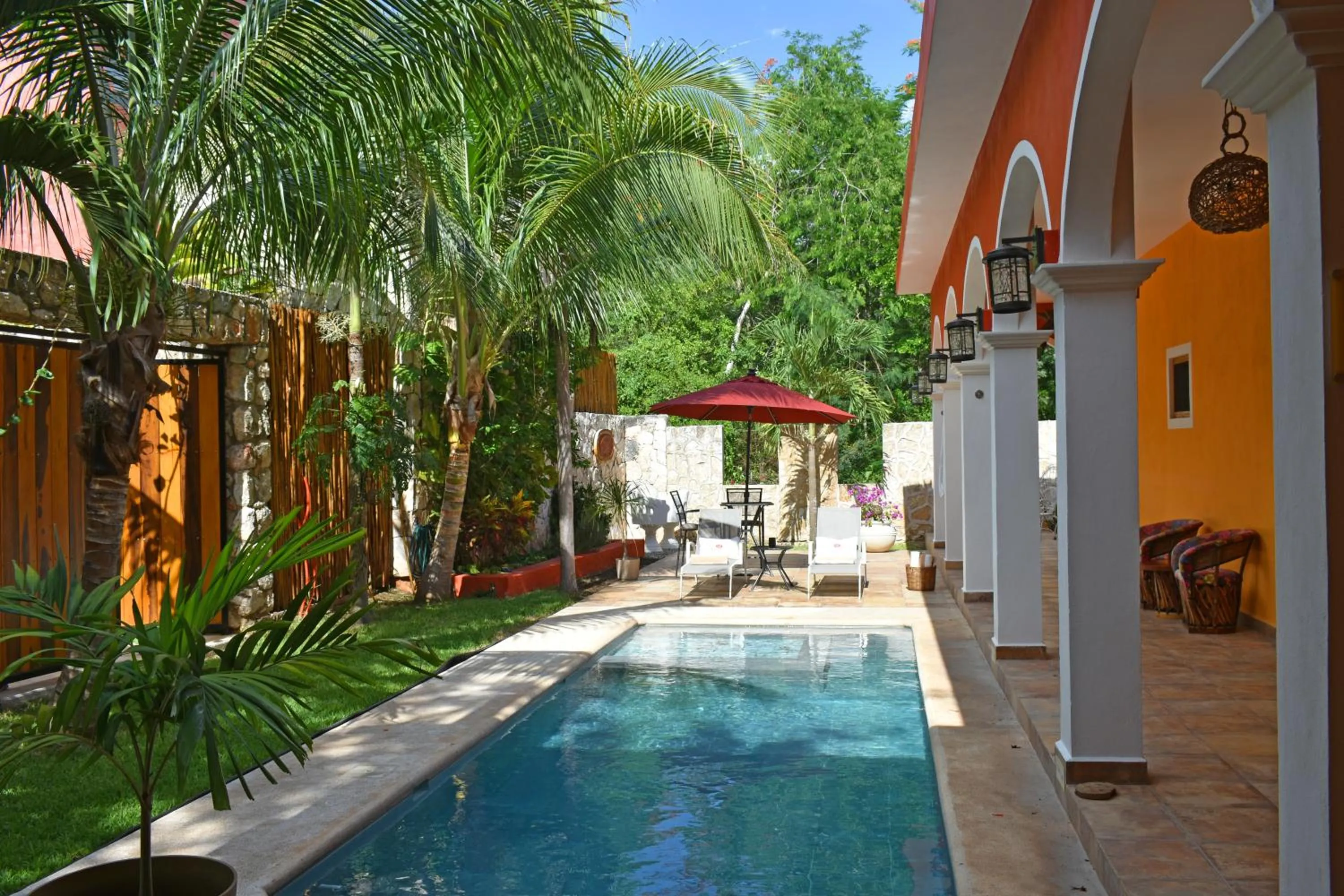 Garden in VILLA UNAHANA