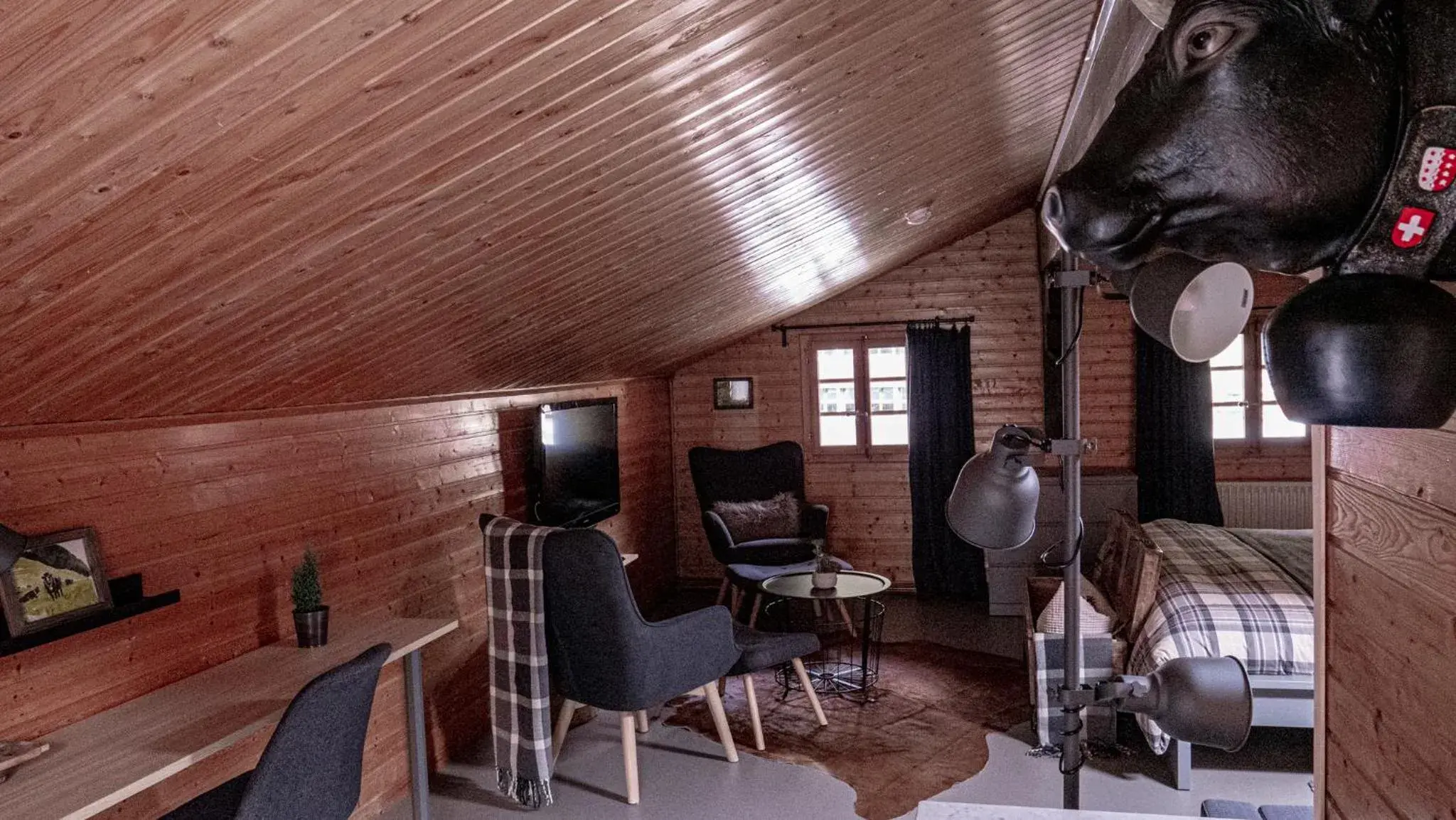 Deluxe Family Room in Relais des Mélèzes Deluxe Family Room in Relais des Mélèzes