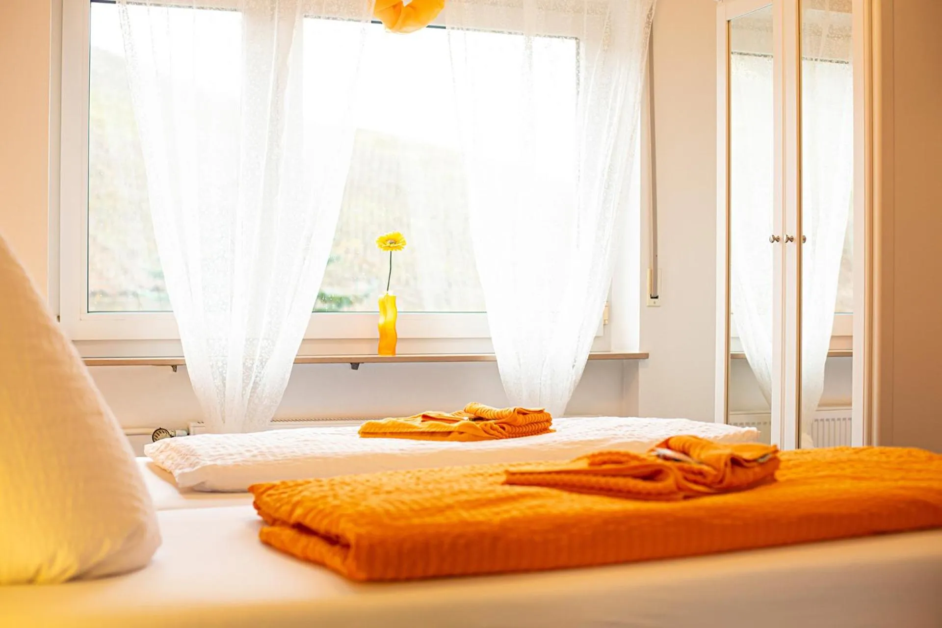 Bed in Hotel Emmerich