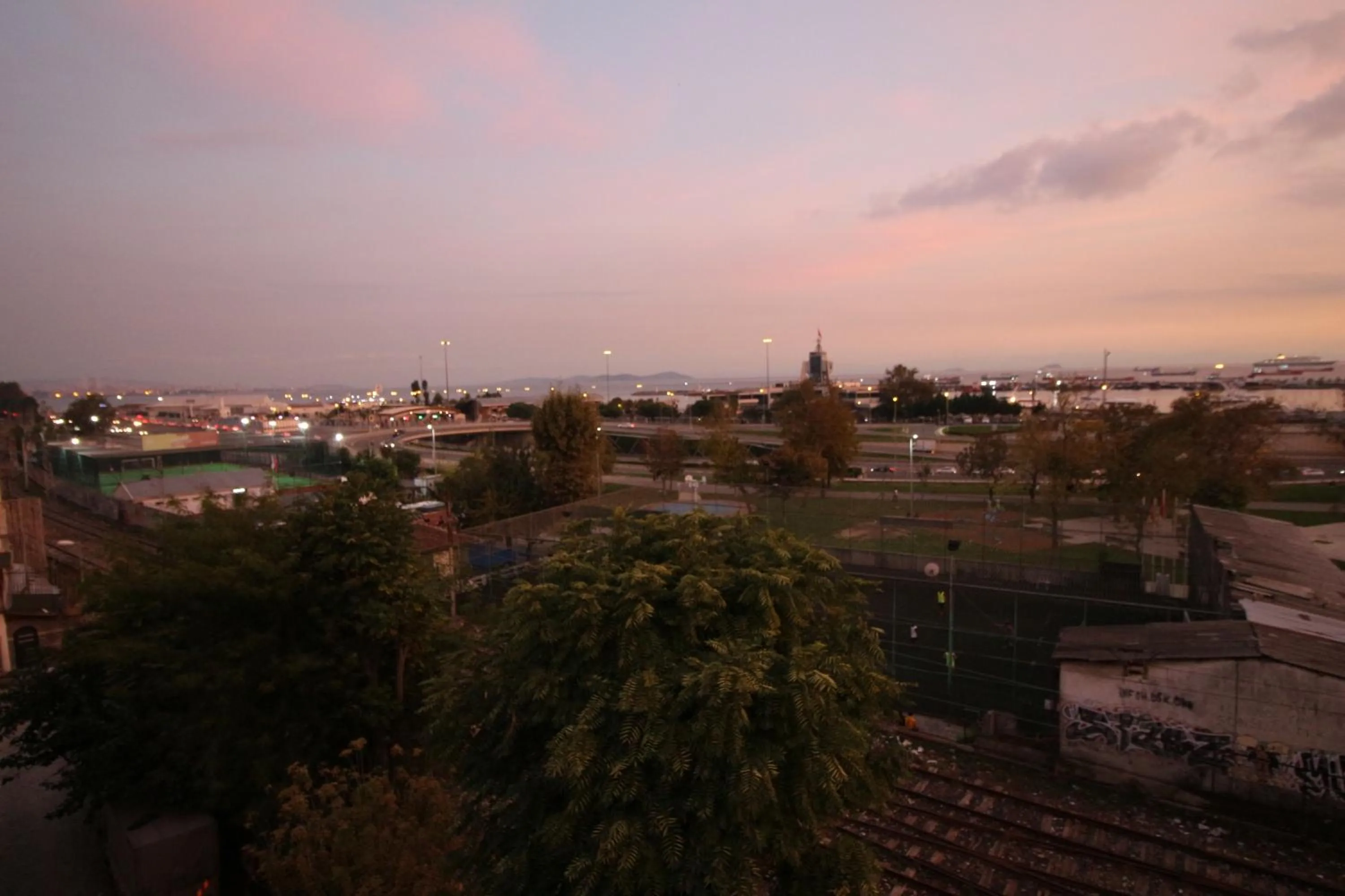 Sunset in HOTEL ÜMİT YENİKAPI