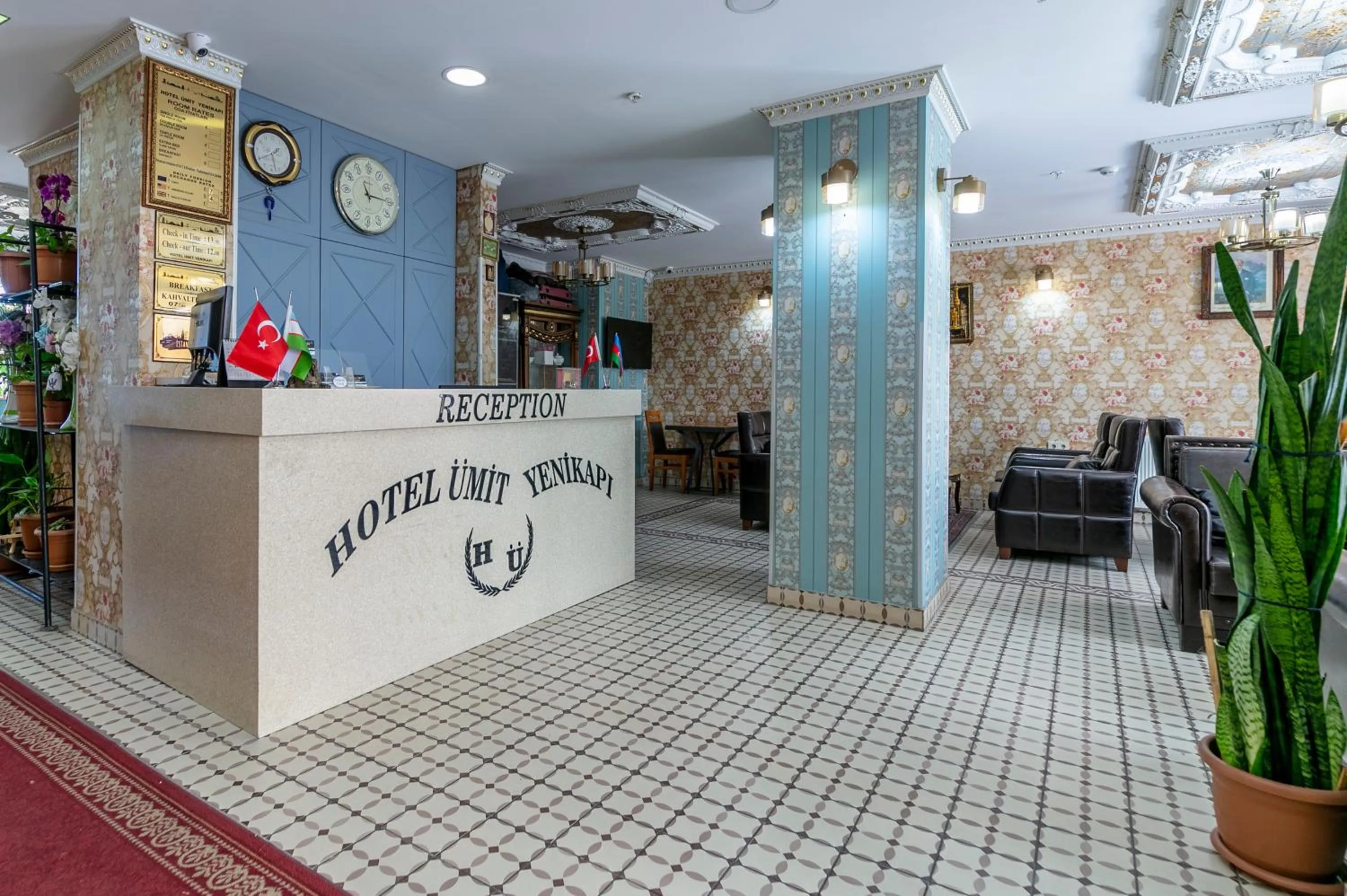 Seating area in HOTEL ÜMİT YENİKAPI