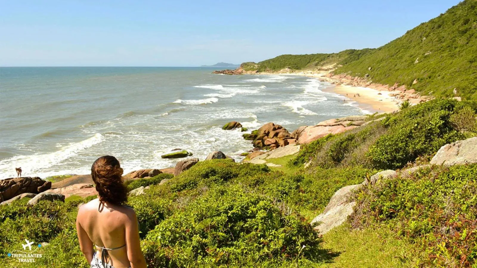 Hiking in Pousada El Pátio da Ferrugem uma quadra da praia