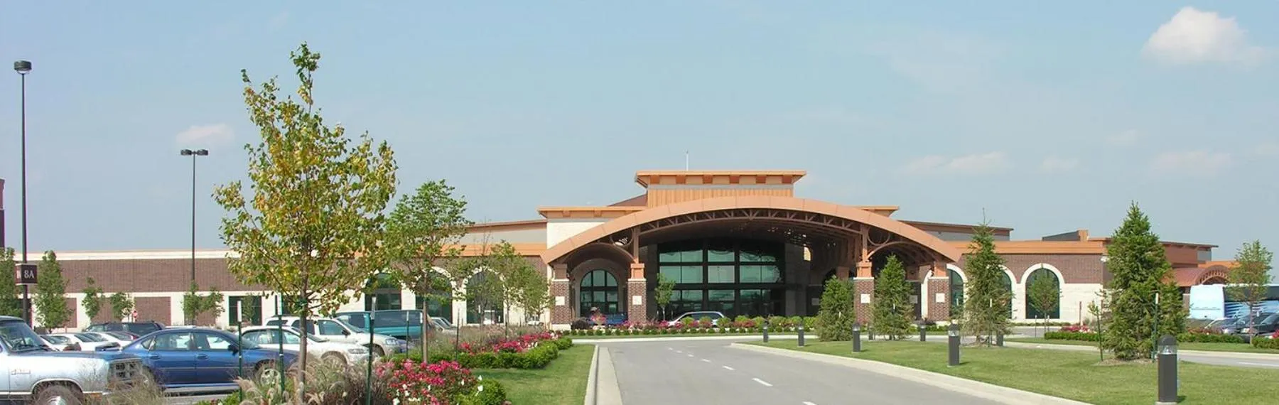 Property building in Riverside Casino & Golf Resort