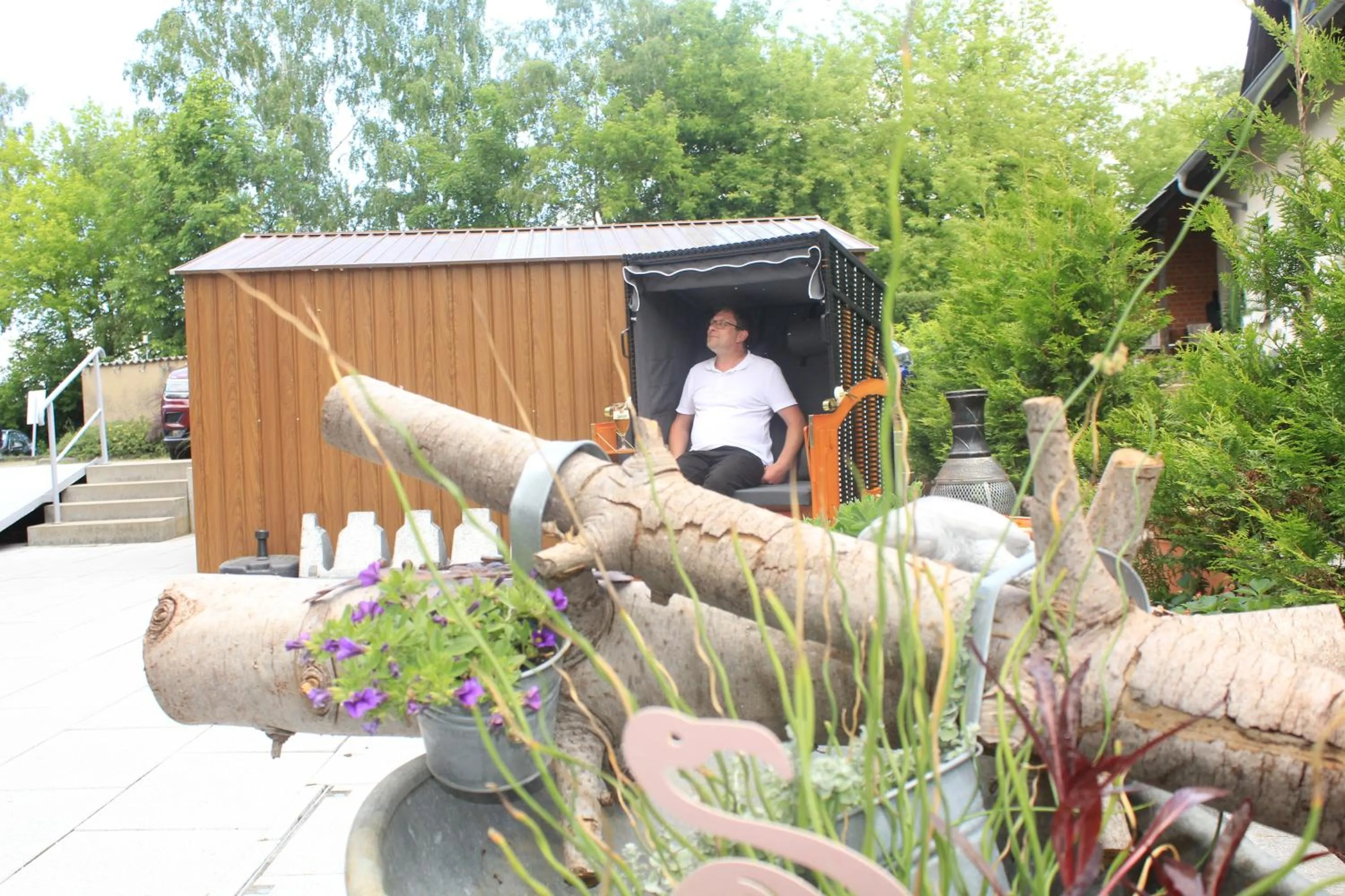 Garden in Hotel Reke