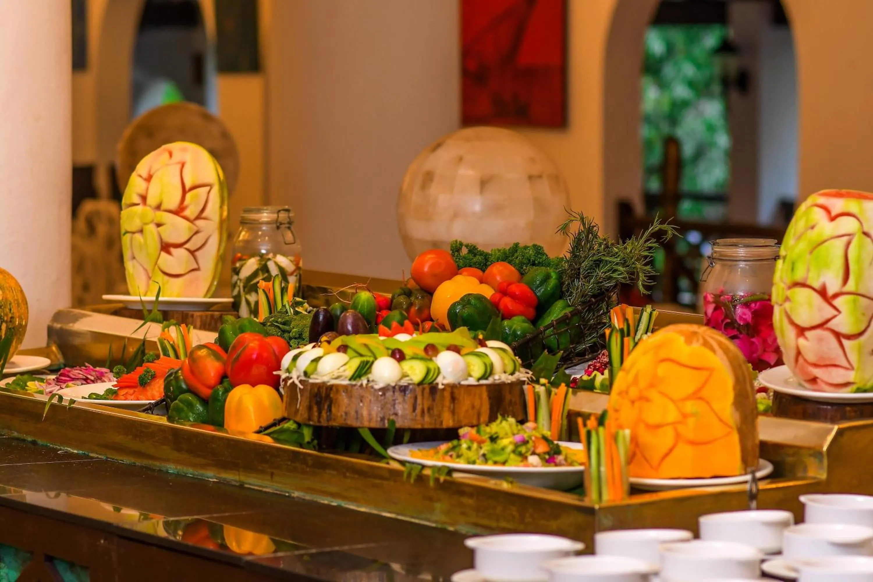 Decorative detail in Cocoa Luxury Resort, Nyali, Mombasa