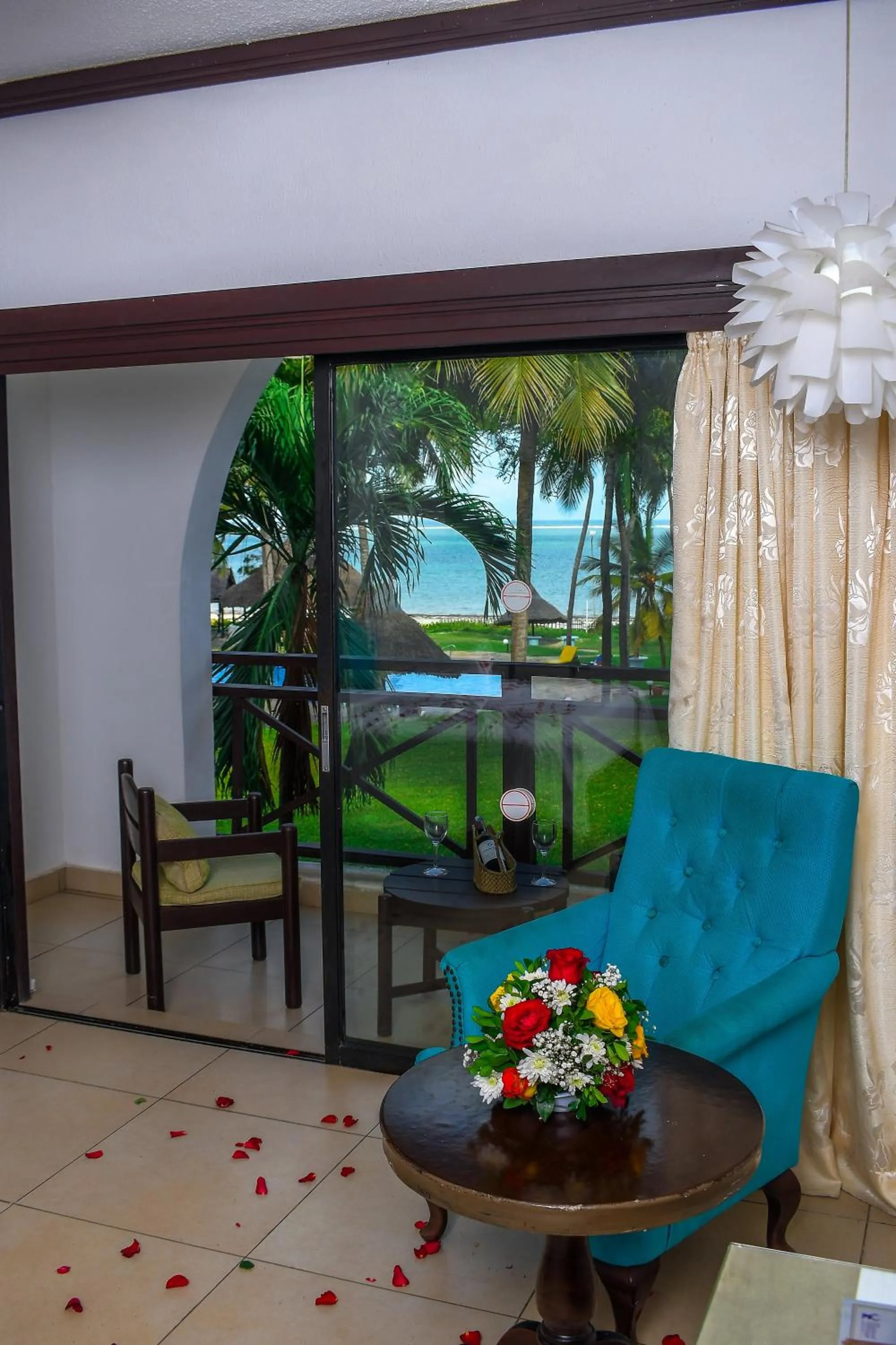 Patio in Cocoa Luxury Resort, Nyali, Mombasa