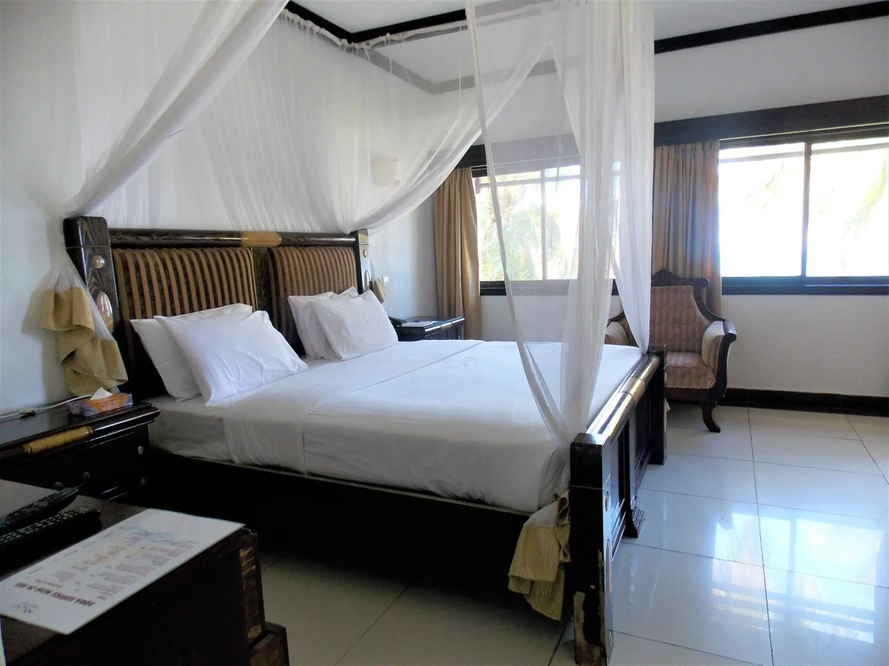 Bed in Cocoa Luxury Resort, Nyali, Mombasa Bed in Cocoa Luxury Resort, Nyali, Mombasa