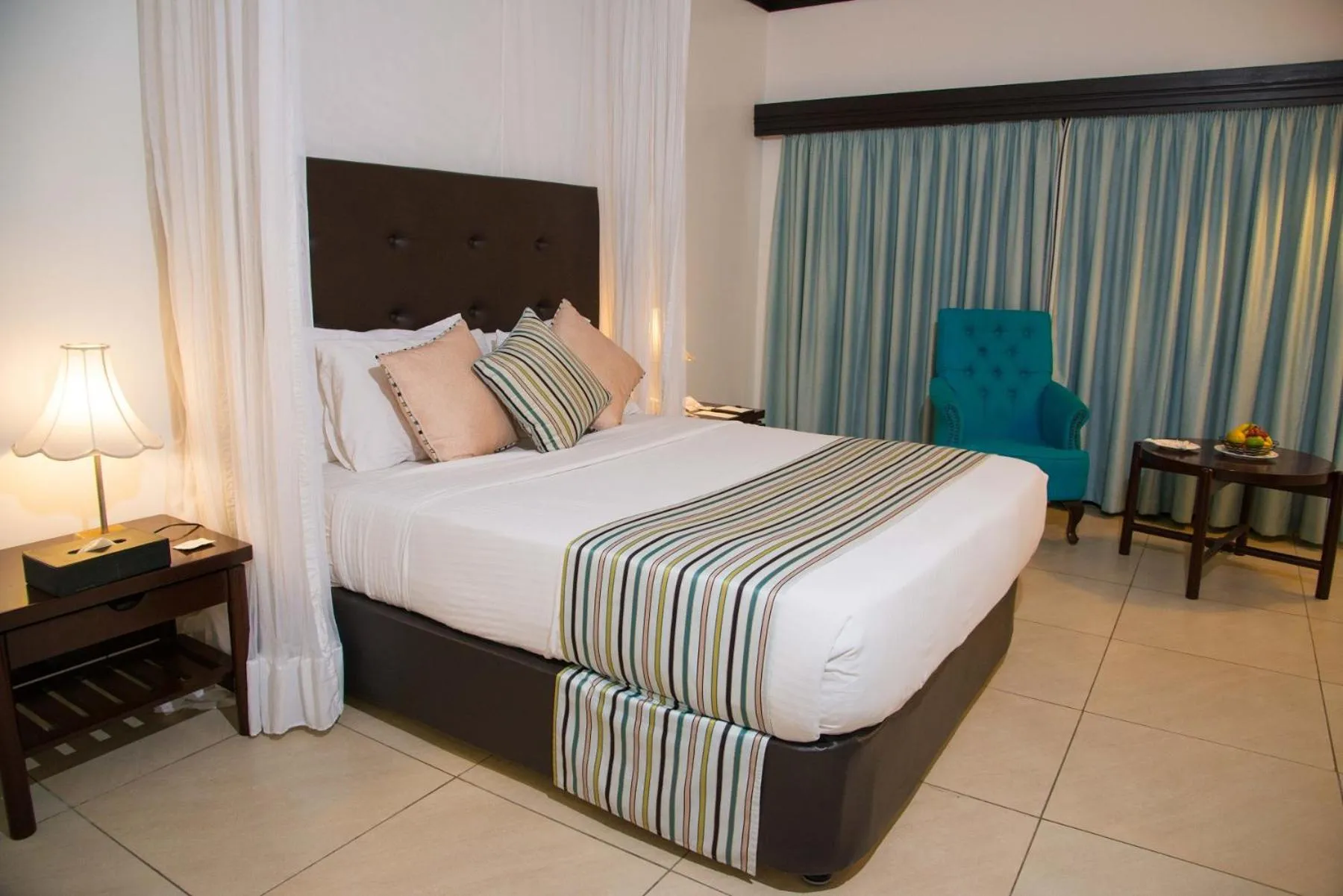 Bed in Cocoa Luxury Resort, Nyali, Mombasa