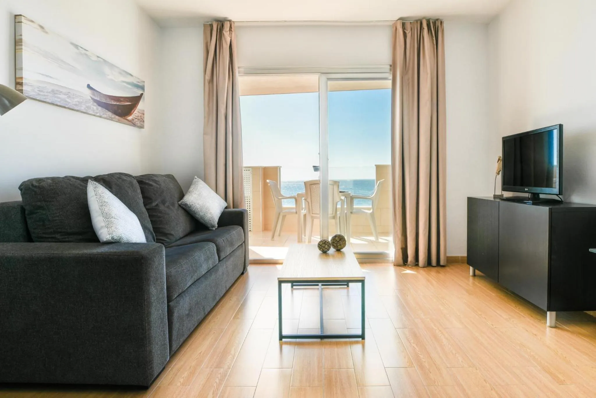 Living room in Vegasol Playa AT