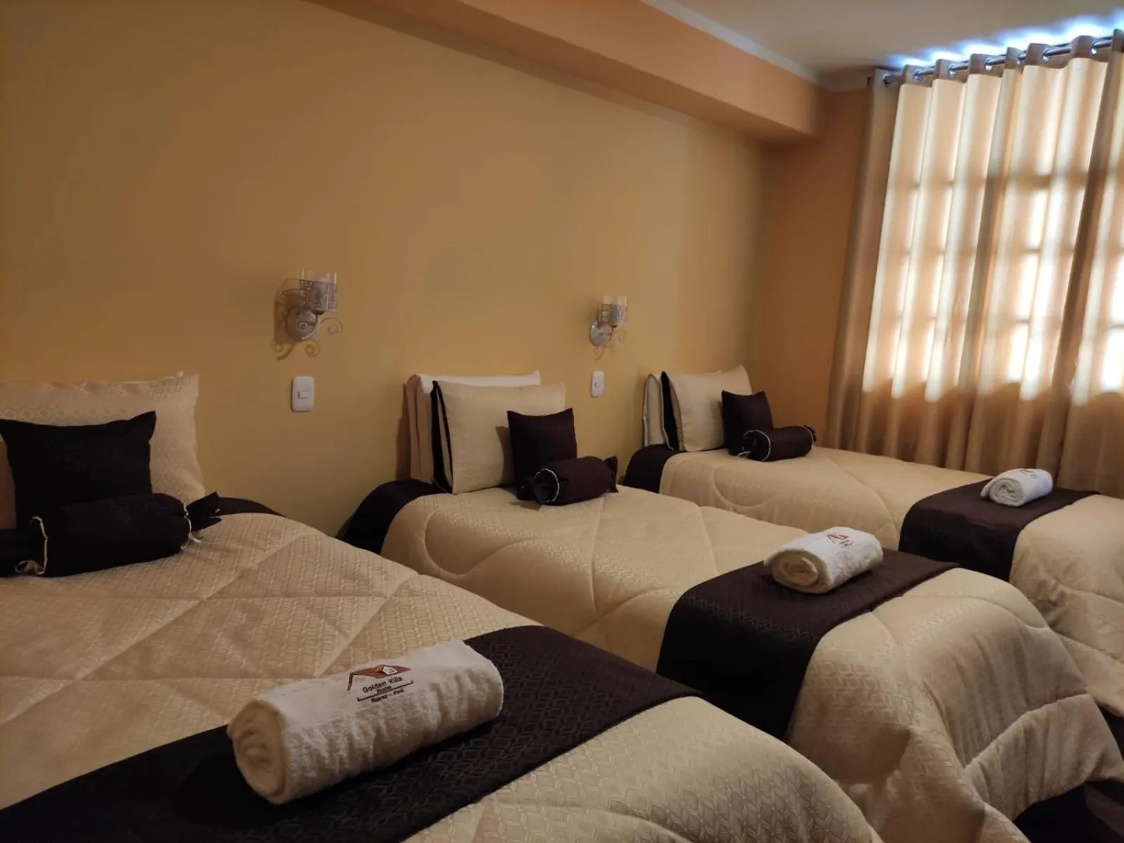 Bed in Hotel Golden Killa