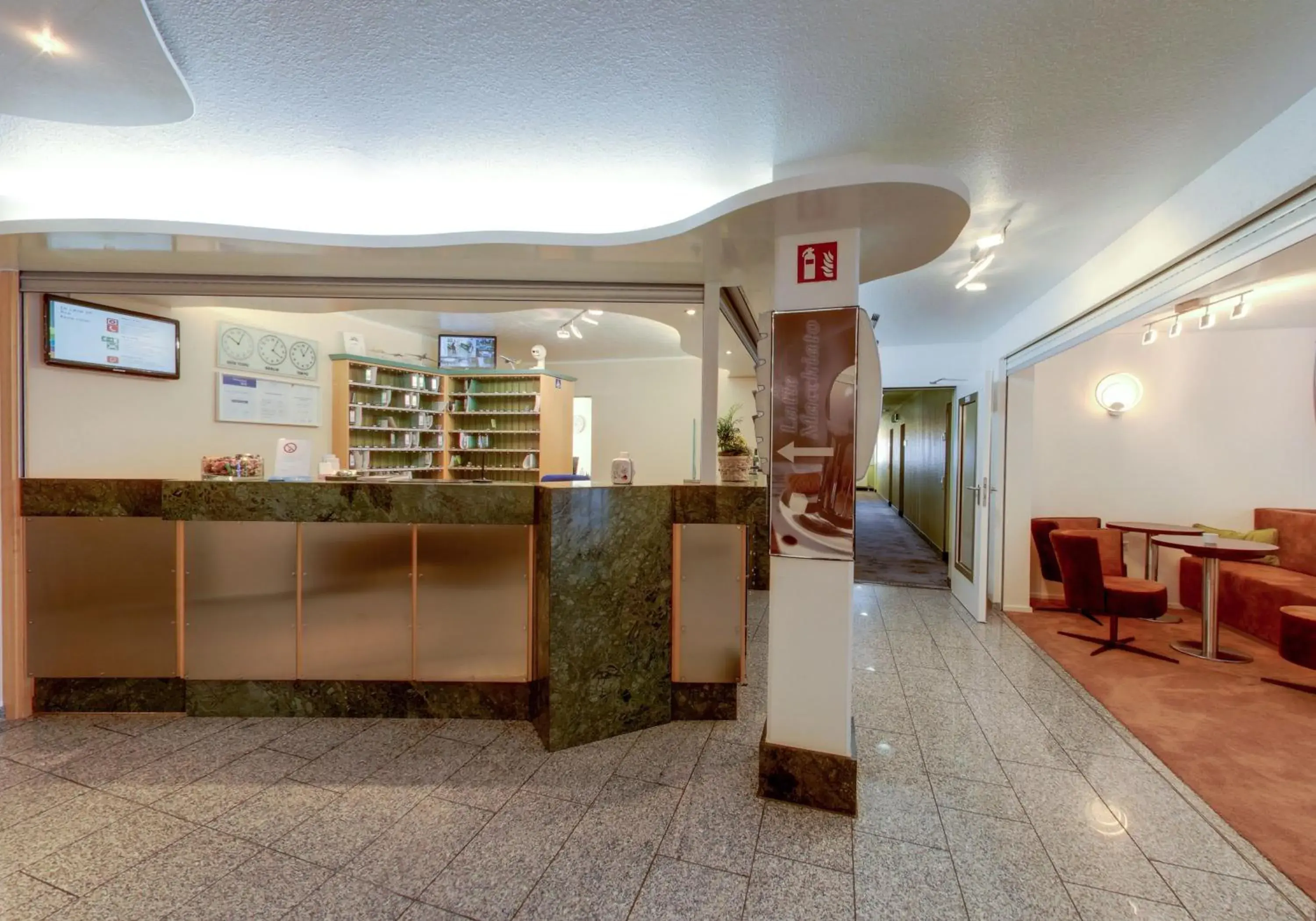 Lobby or reception in Residenzhotel Stuttgart Airport, Sure Hotel Collection by Best Western Lobby or reception in Residenzhotel Stuttgart Airport, Sure Hotel Collection by Best Western