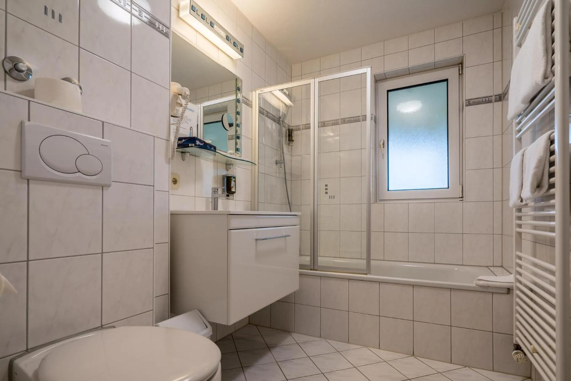 Shower in Apartmenthotel Residenz Steinenbronn