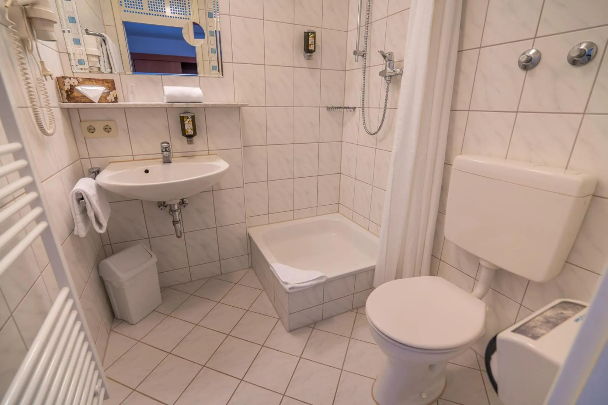 Shower in Apartmenthotel Residenz Steinenbronn