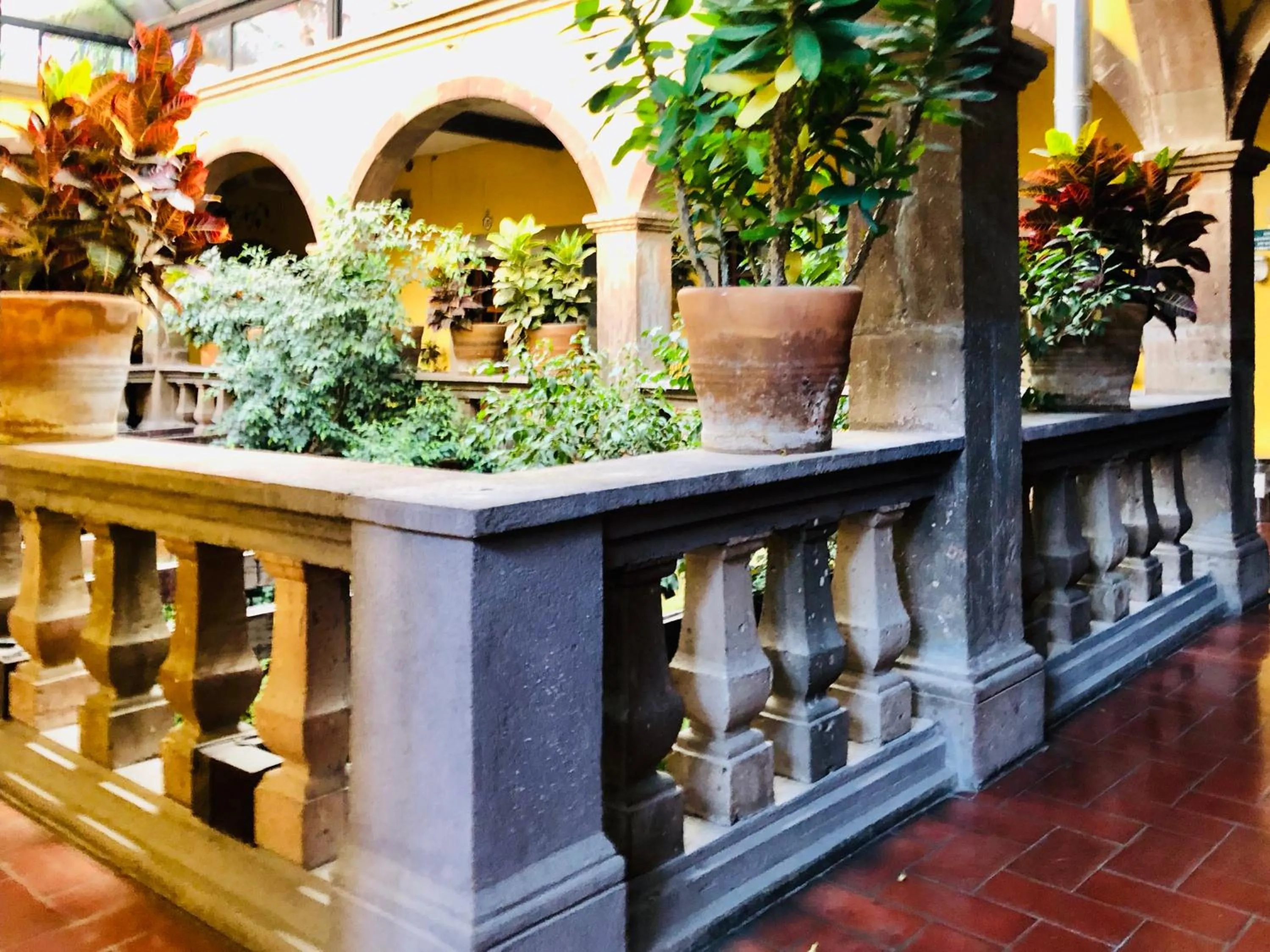 Patio in Hotel Mansión Virreyes by Rotamundos