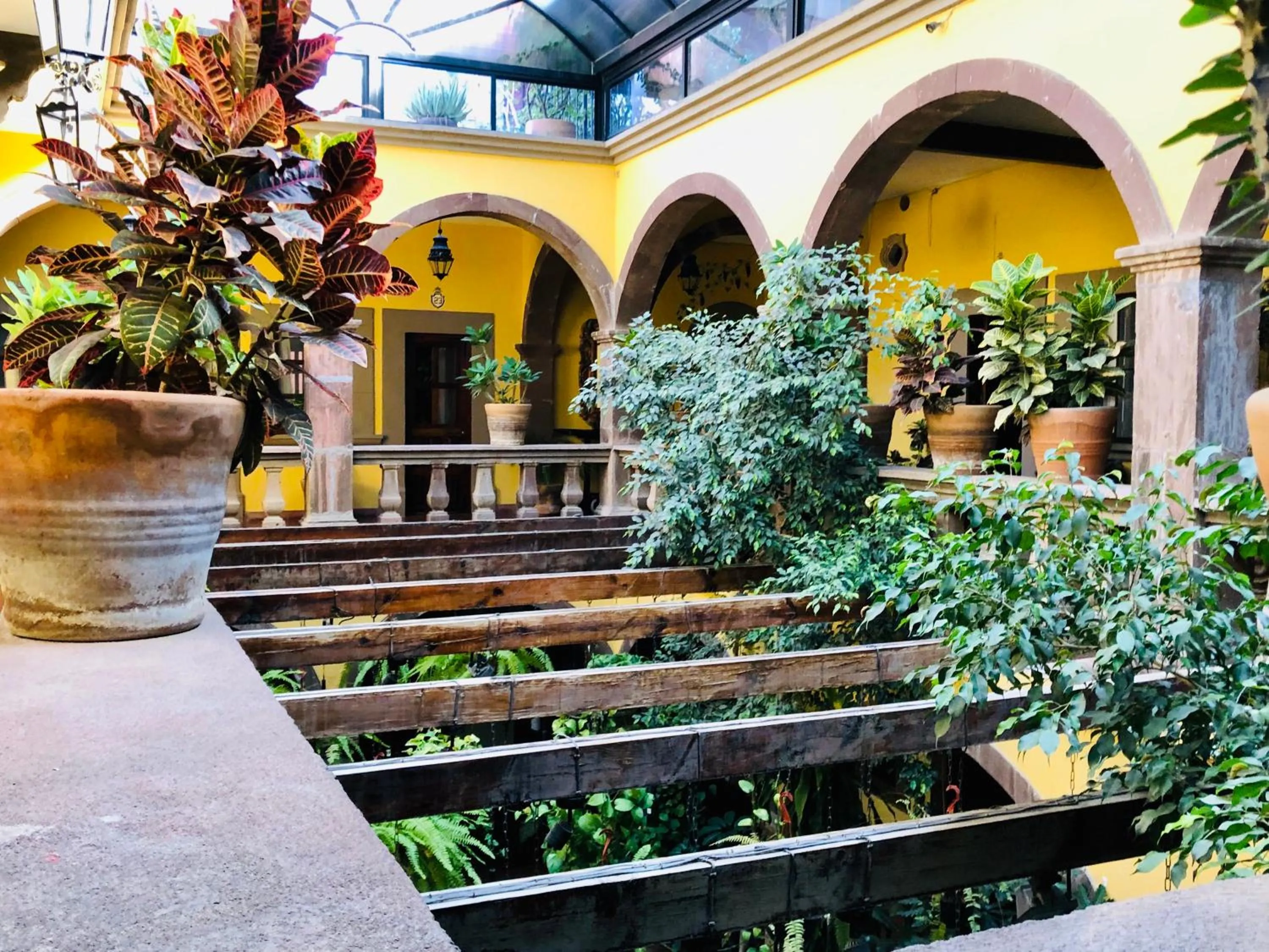 Decorative detail in Hotel Mansión Virreyes by Rotamundos