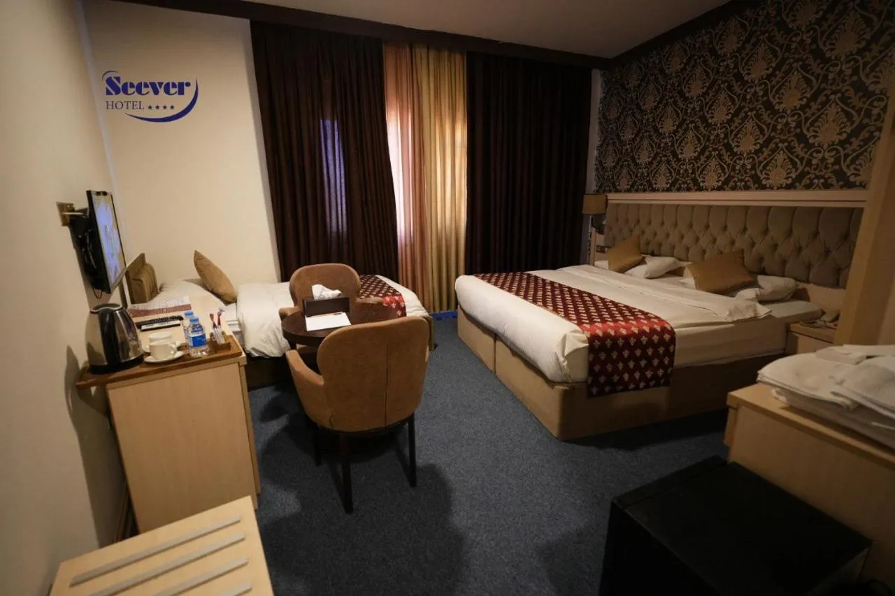 Bedroom, Bed in Hotel Seever