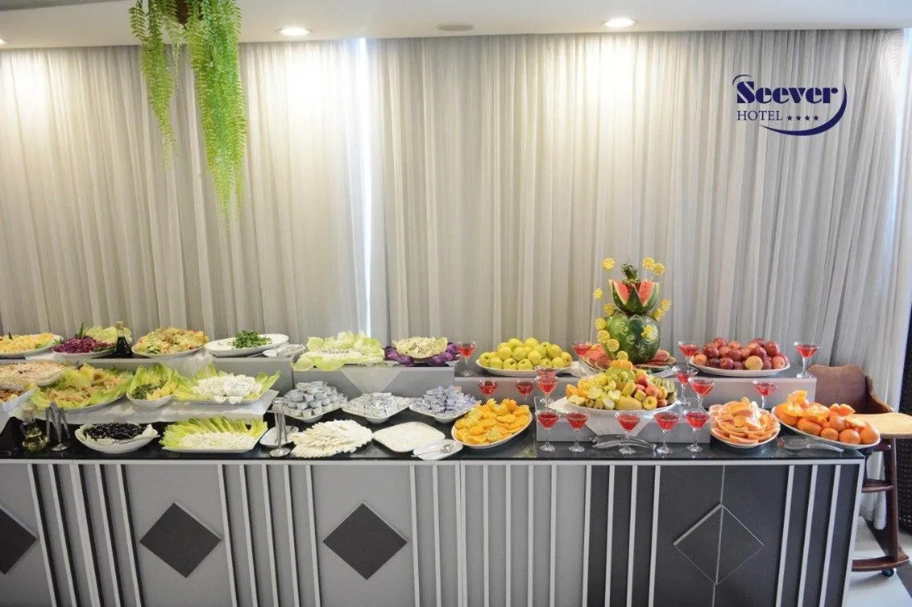 Buffet breakfast in Hotel Seever