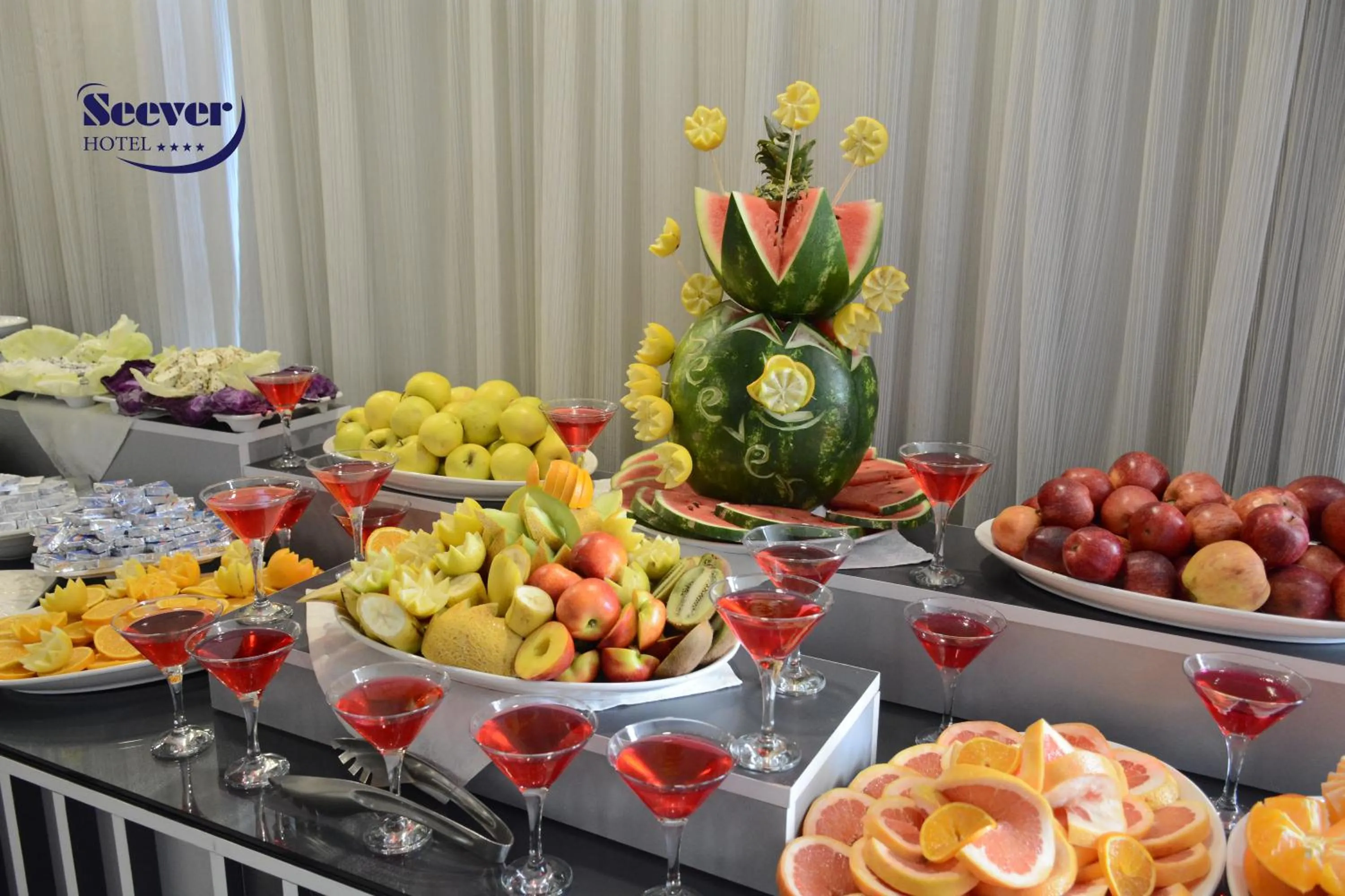 Food and drinks in Hotel Seever