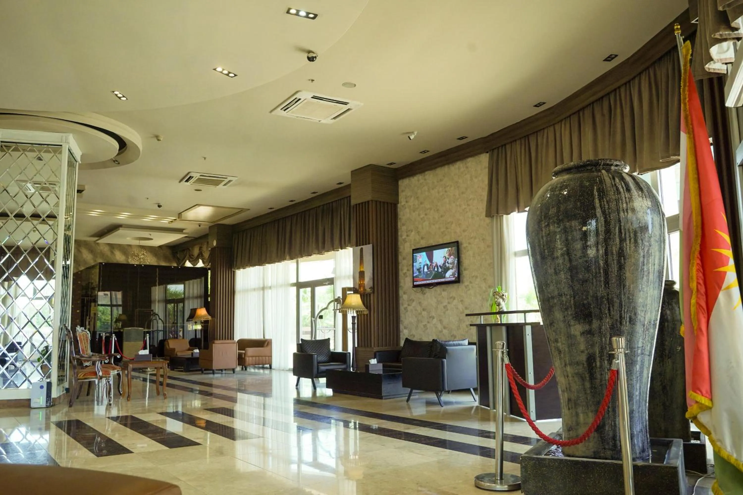 Lobby or reception in Hotel Seever