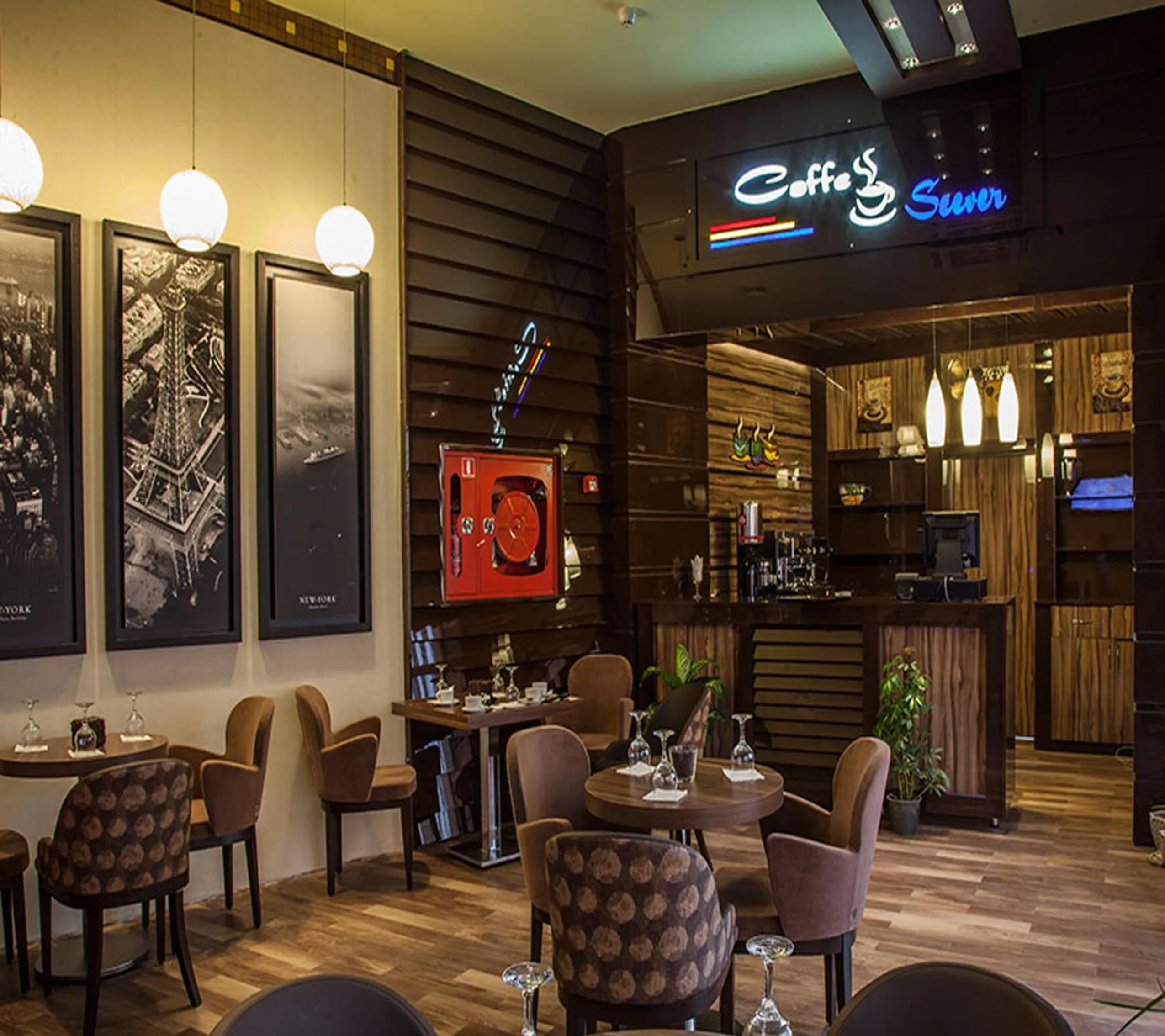 Coffee/tea facilities in Hotel Seever