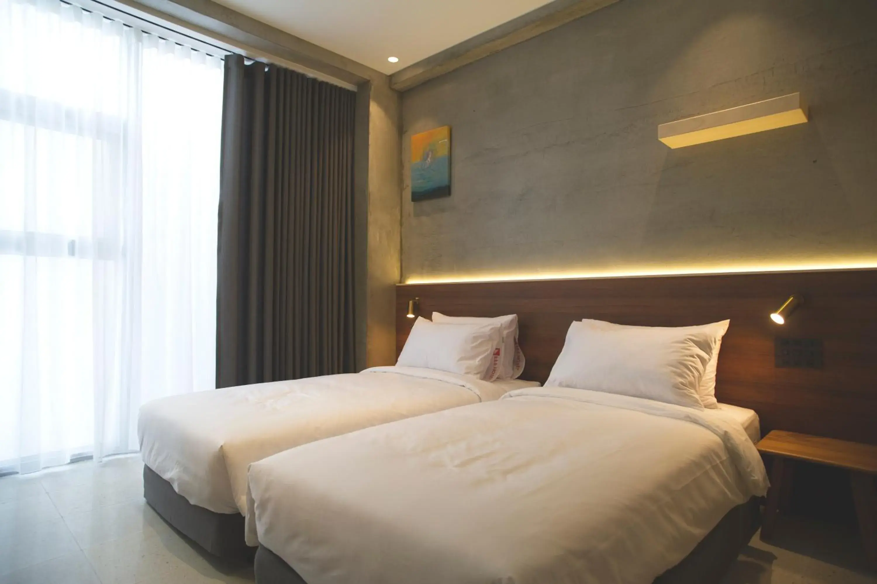 Bed in FFF Hotel Bed in FFF Hotel