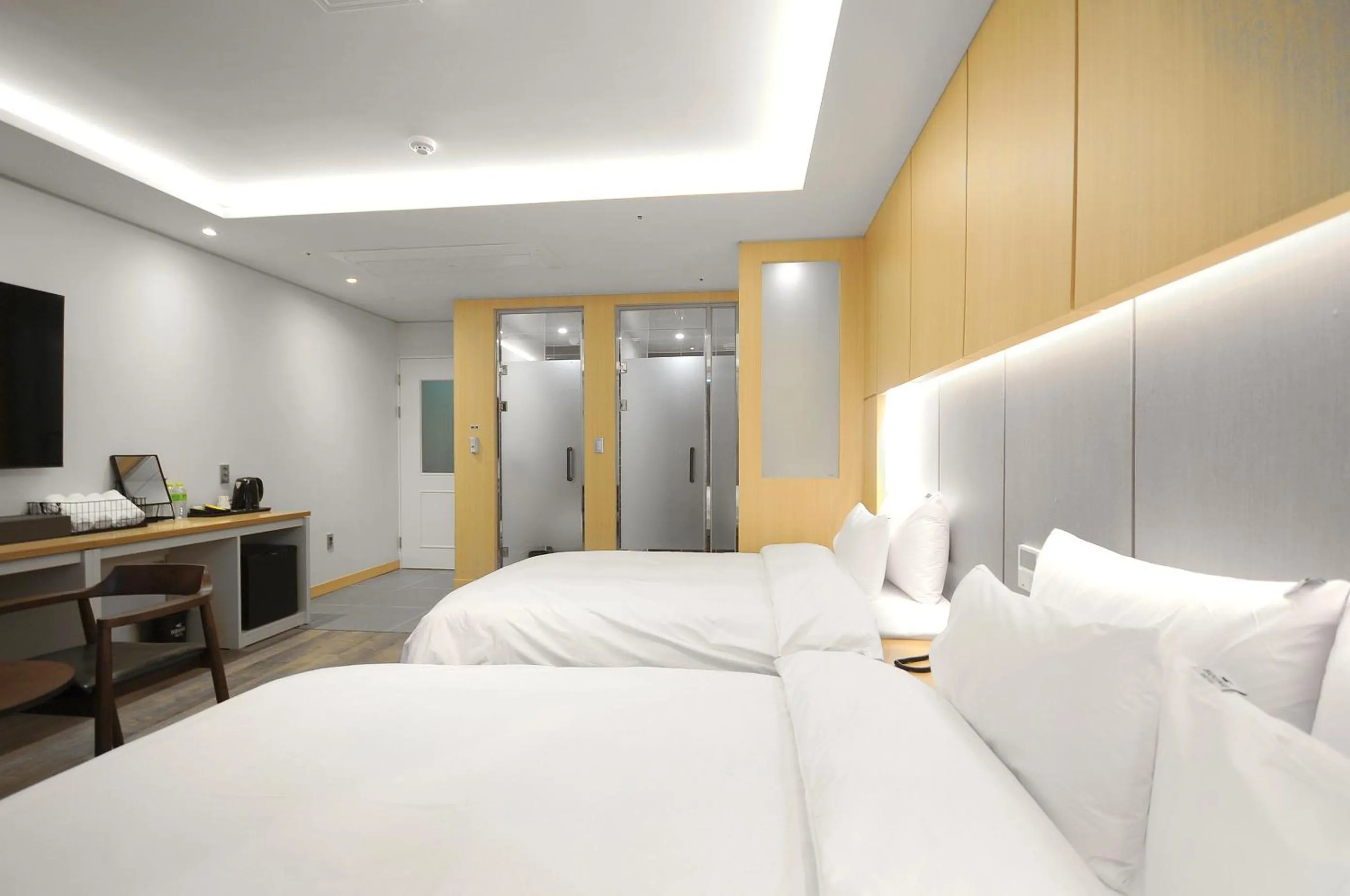 Bed in Gijang Hound Hotel Ilgwang