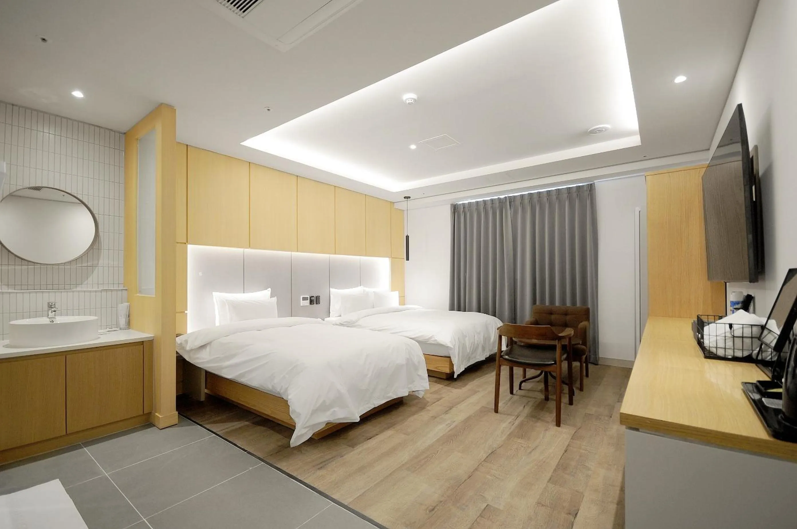 Bed in Gijang Hound Hotel Ilgwang