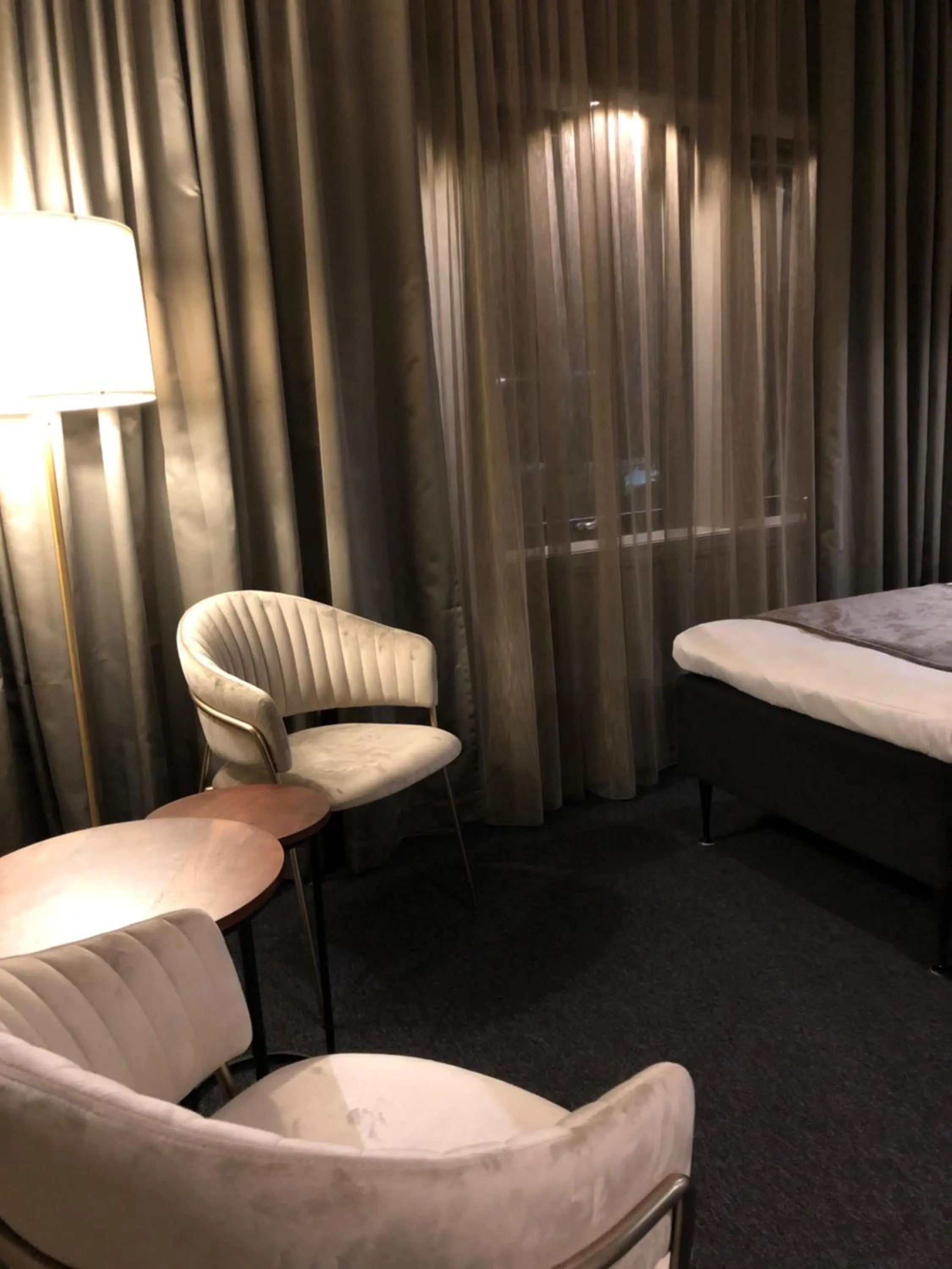 Bed in Hotell Viktors