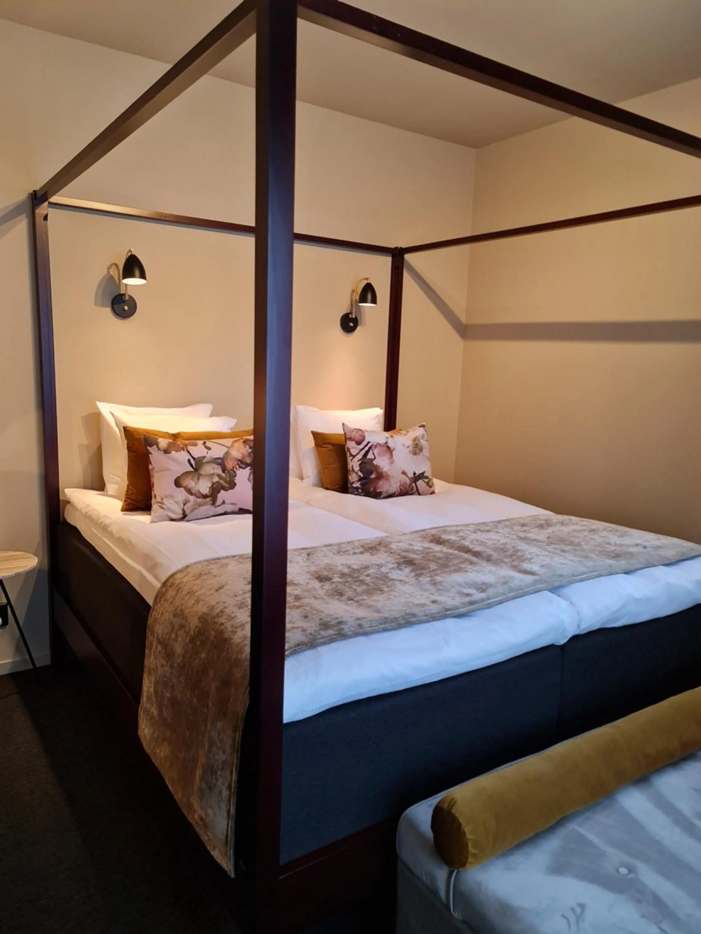 Bed in Hotell Viktors