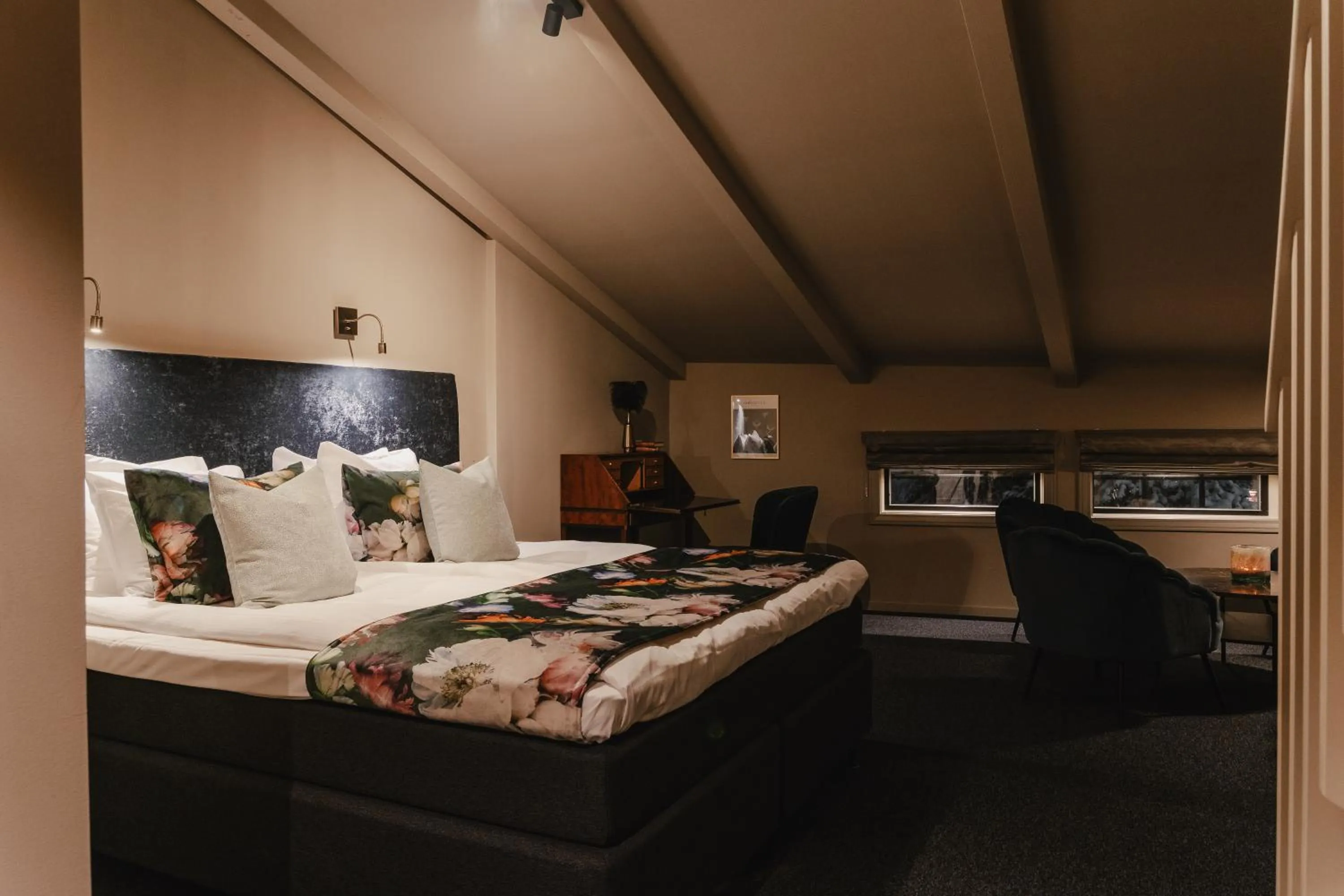 Bed in Hotell Viktors