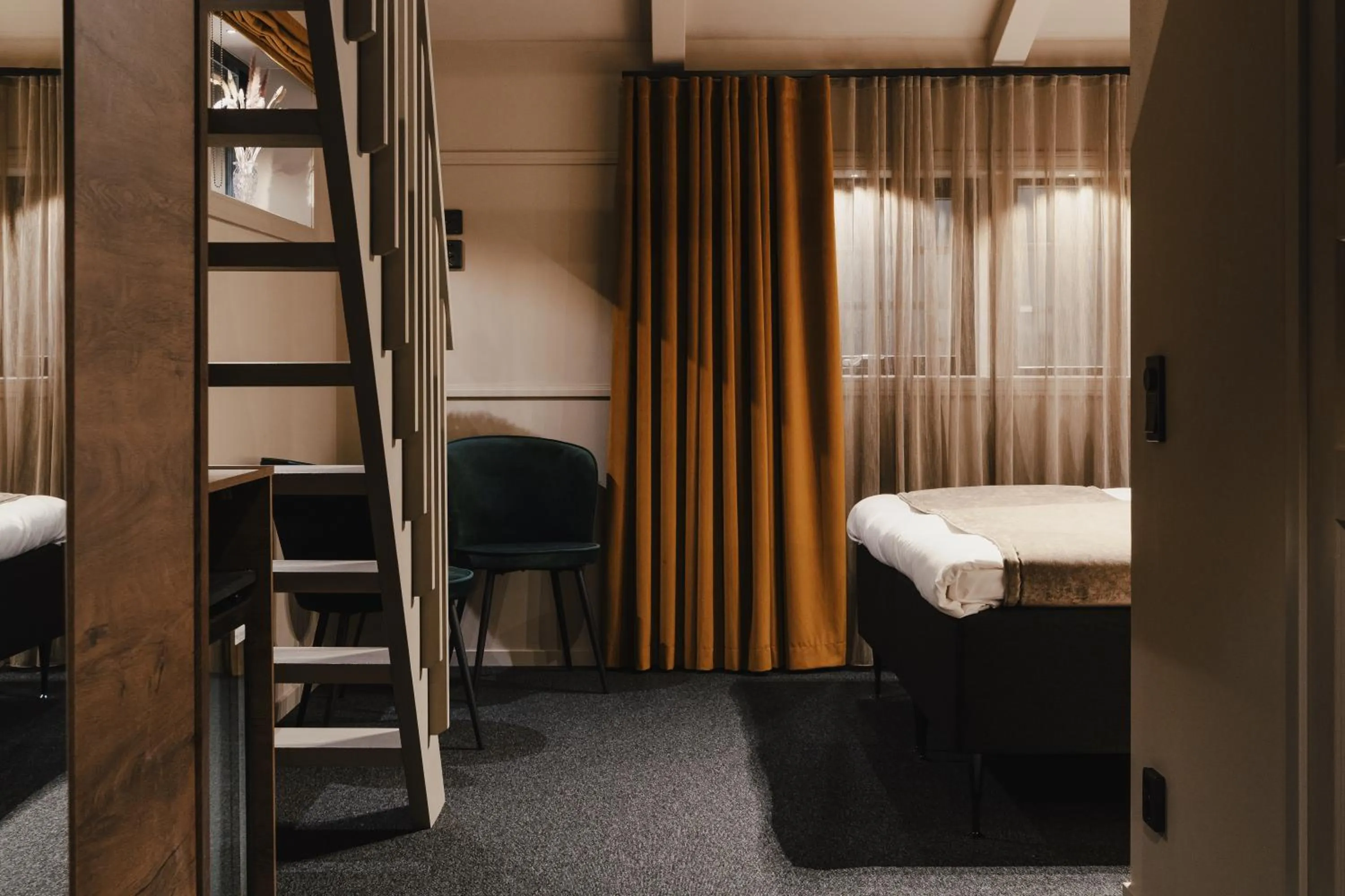 Bed in Hotell Viktors