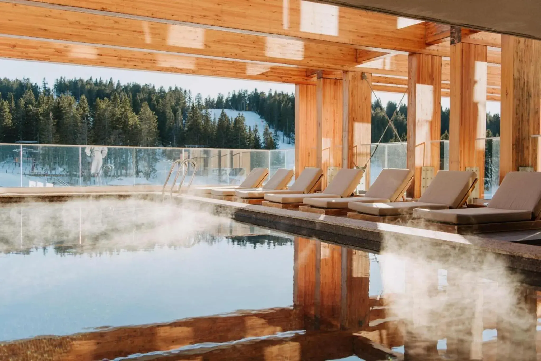 Swimming pool in Viceroy Kopaonik Serbia Swimming pool in Viceroy Kopaonik Serbia