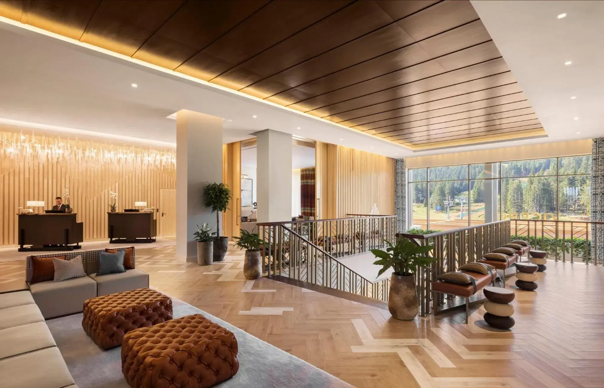 Lobby or reception in Viceroy Kopaonik Serbia Lobby or reception in Viceroy Kopaonik Serbia