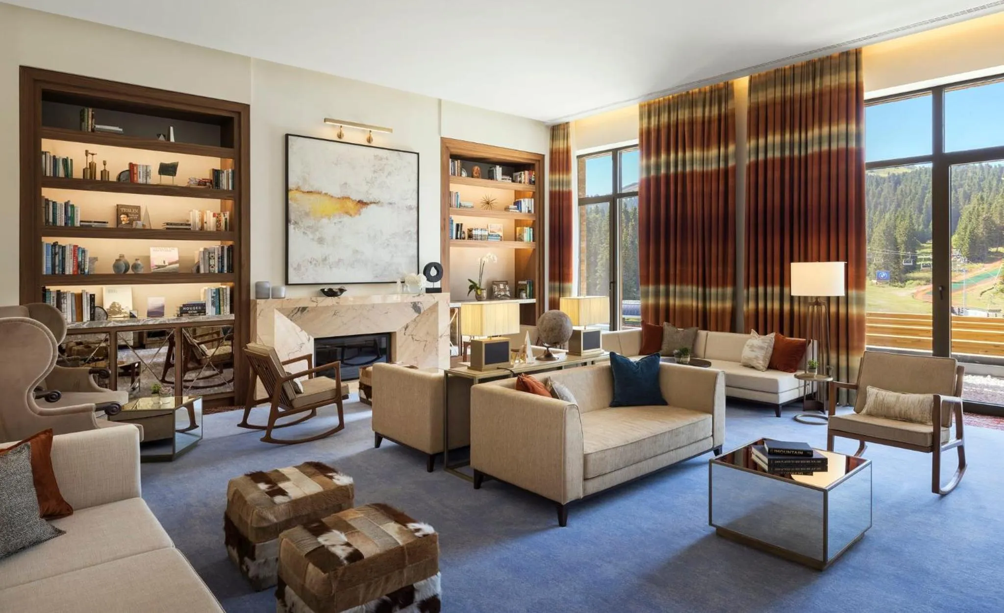 Library in Viceroy Kopaonik Resort & Spa