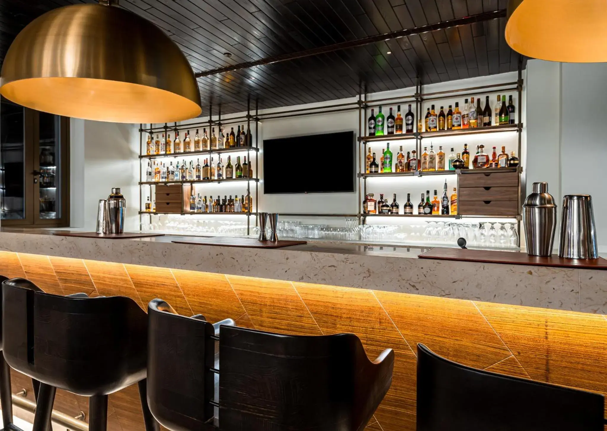 Lounge or bar in Viceroy Kopaonik Serbia Lounge or bar in Viceroy Kopaonik Serbia