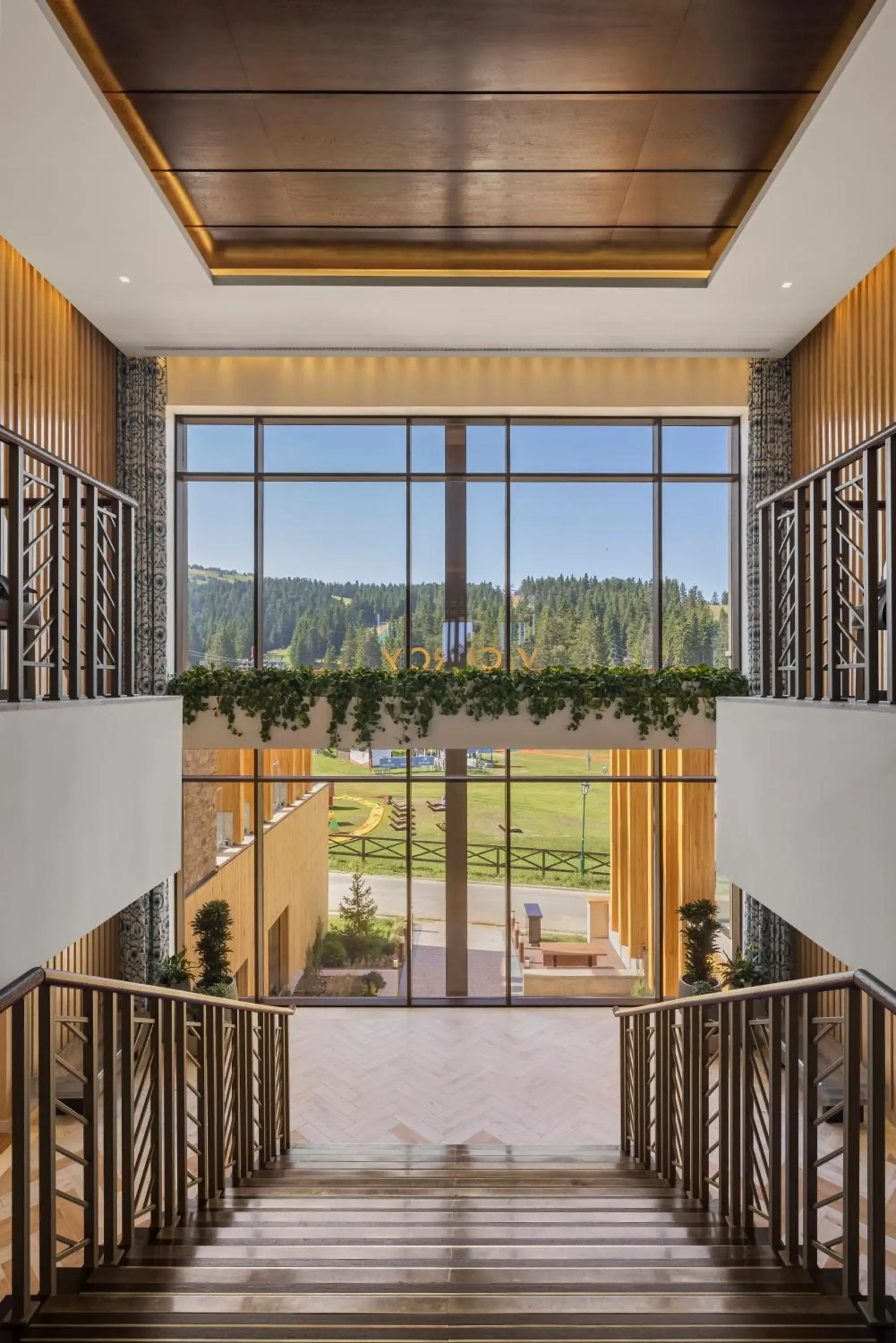 Lobby or reception in Viceroy Kopaonik Serbia Lobby or reception in Viceroy Kopaonik Serbia