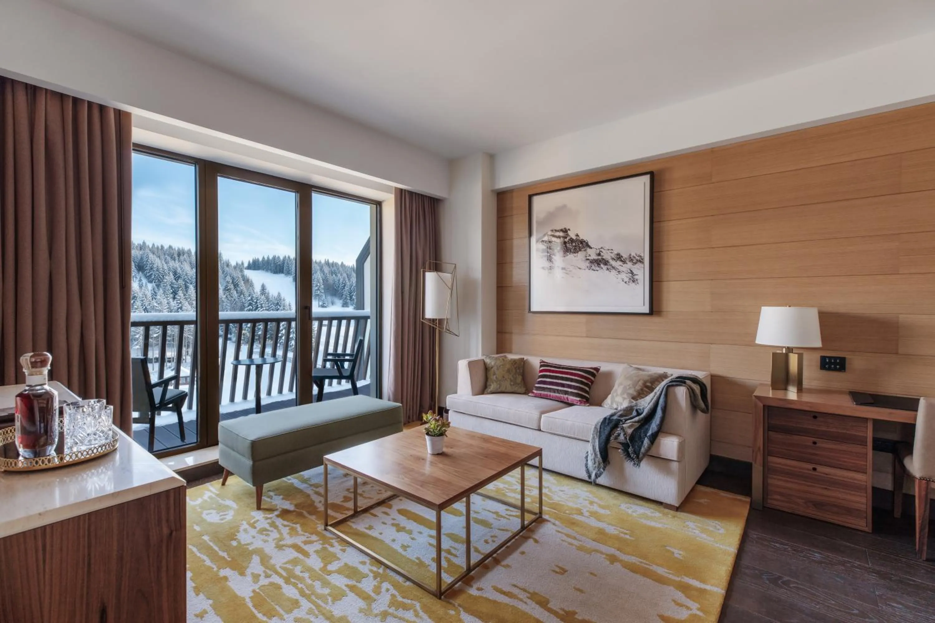 Living room in Viceroy Kopaonik Resort & Spa
