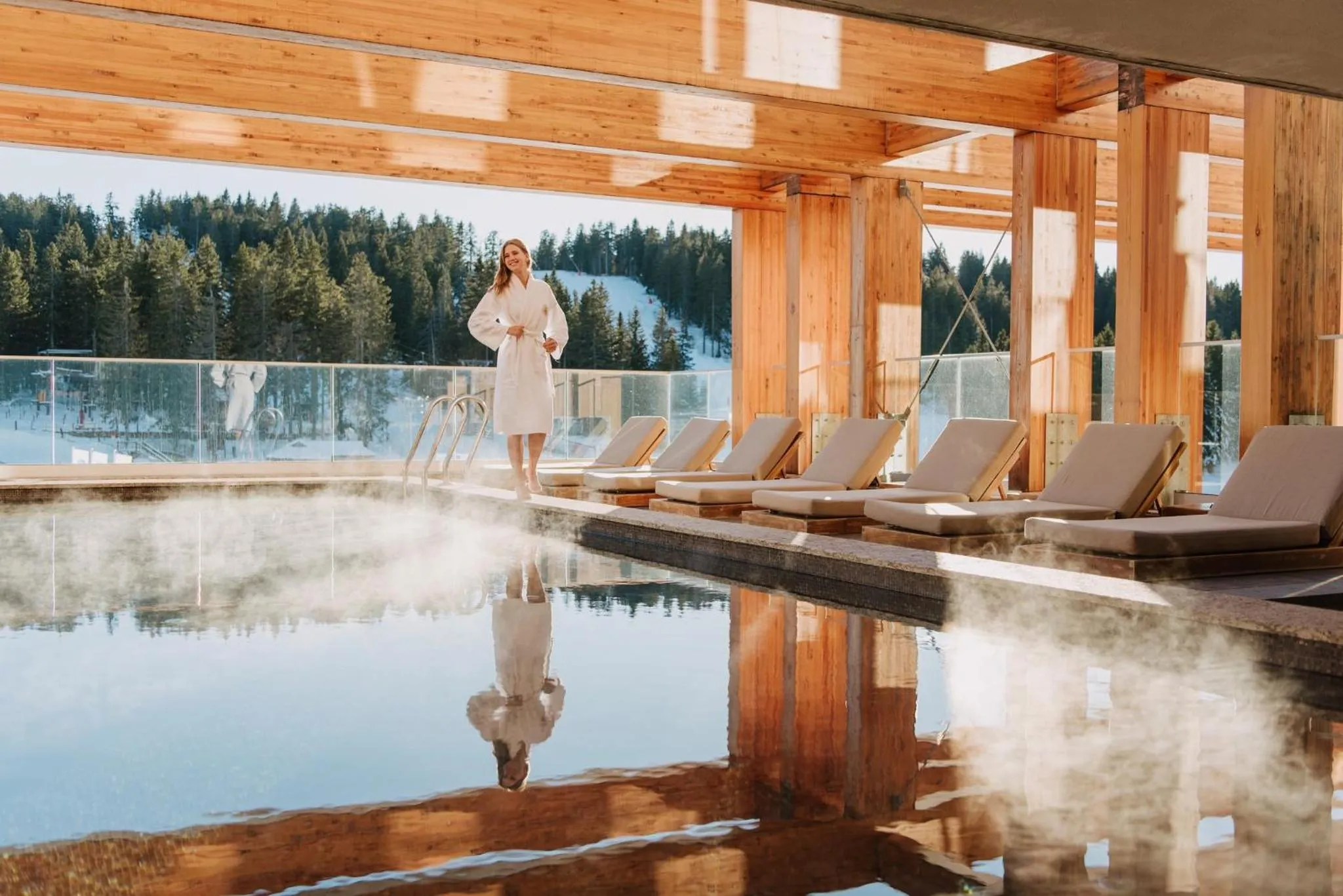 Swimming pool in Viceroy Kopaonik Resort & Spa