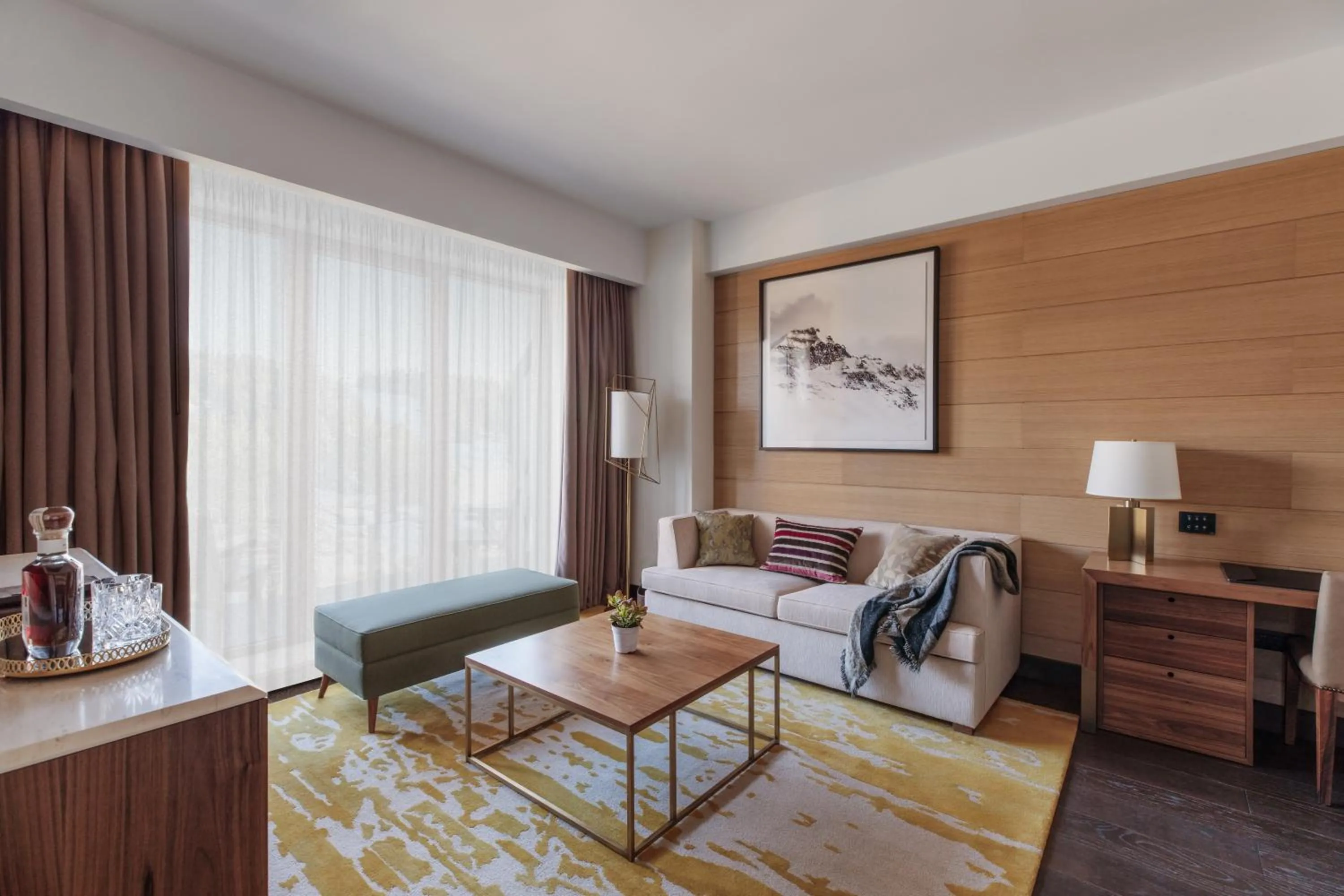 Living room, Bed in Viceroy Kopaonik Resort & Spa