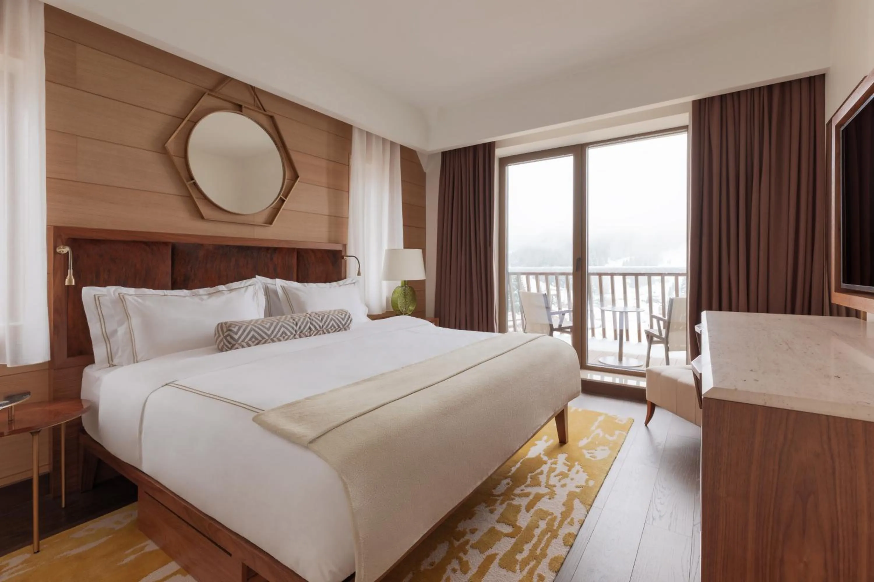 Bed in Viceroy Kopaonik Resort & Spa