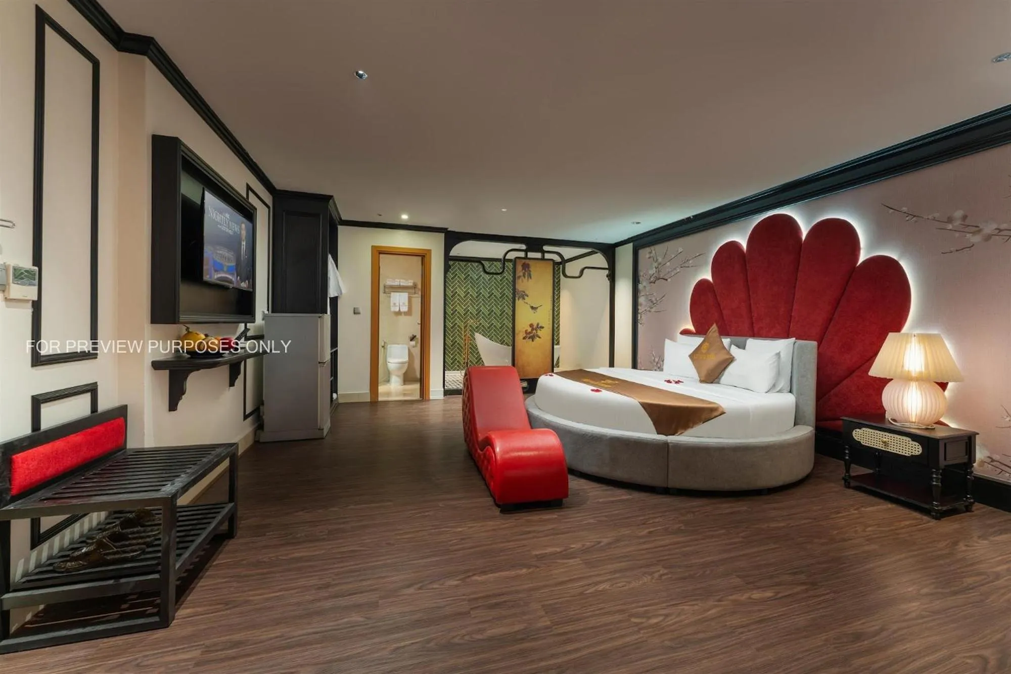 Bed in HALO HANOI HOTEL